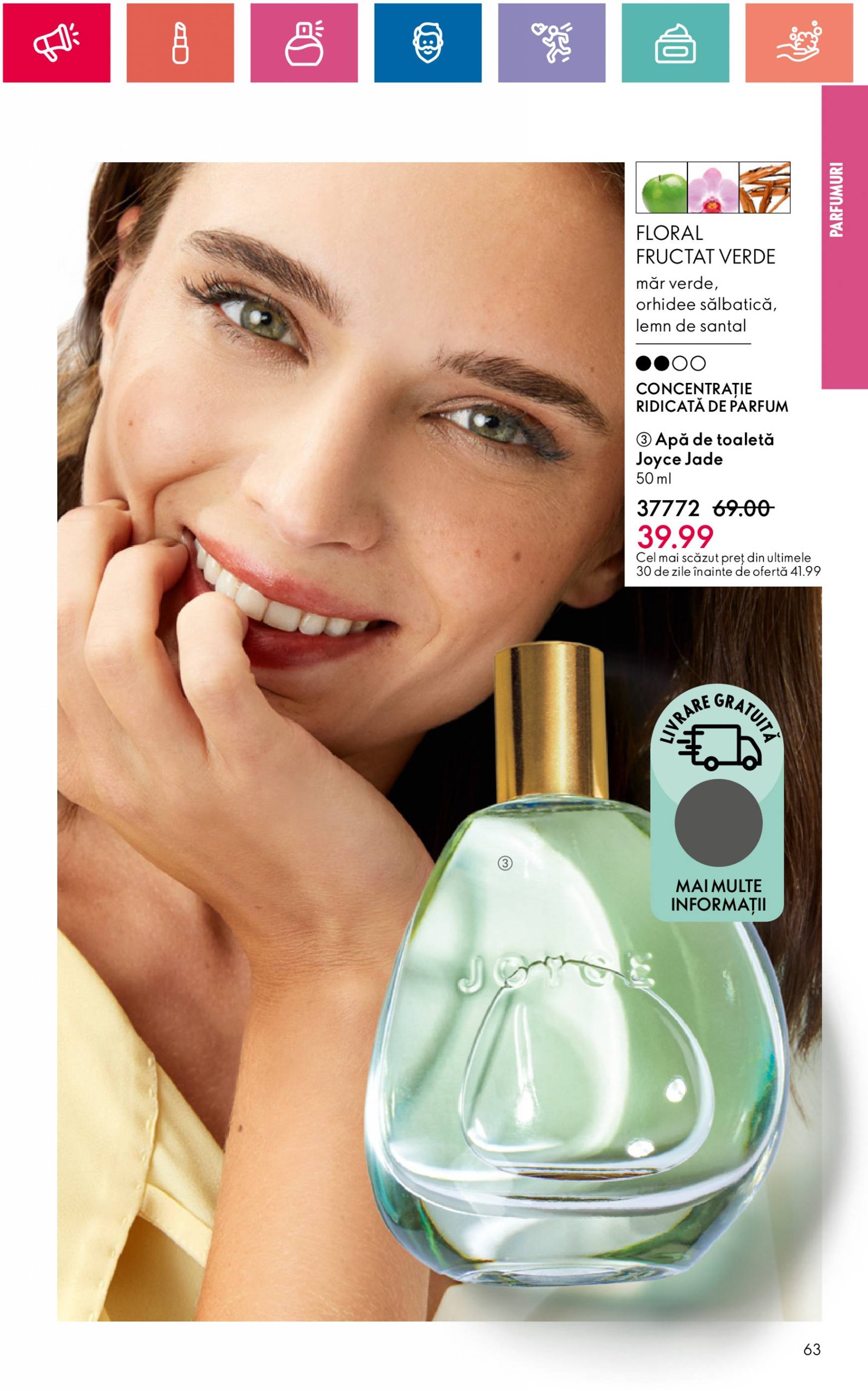 oriflame - Catalog nou Oriflame 20.08. - 09.09. - page: 63