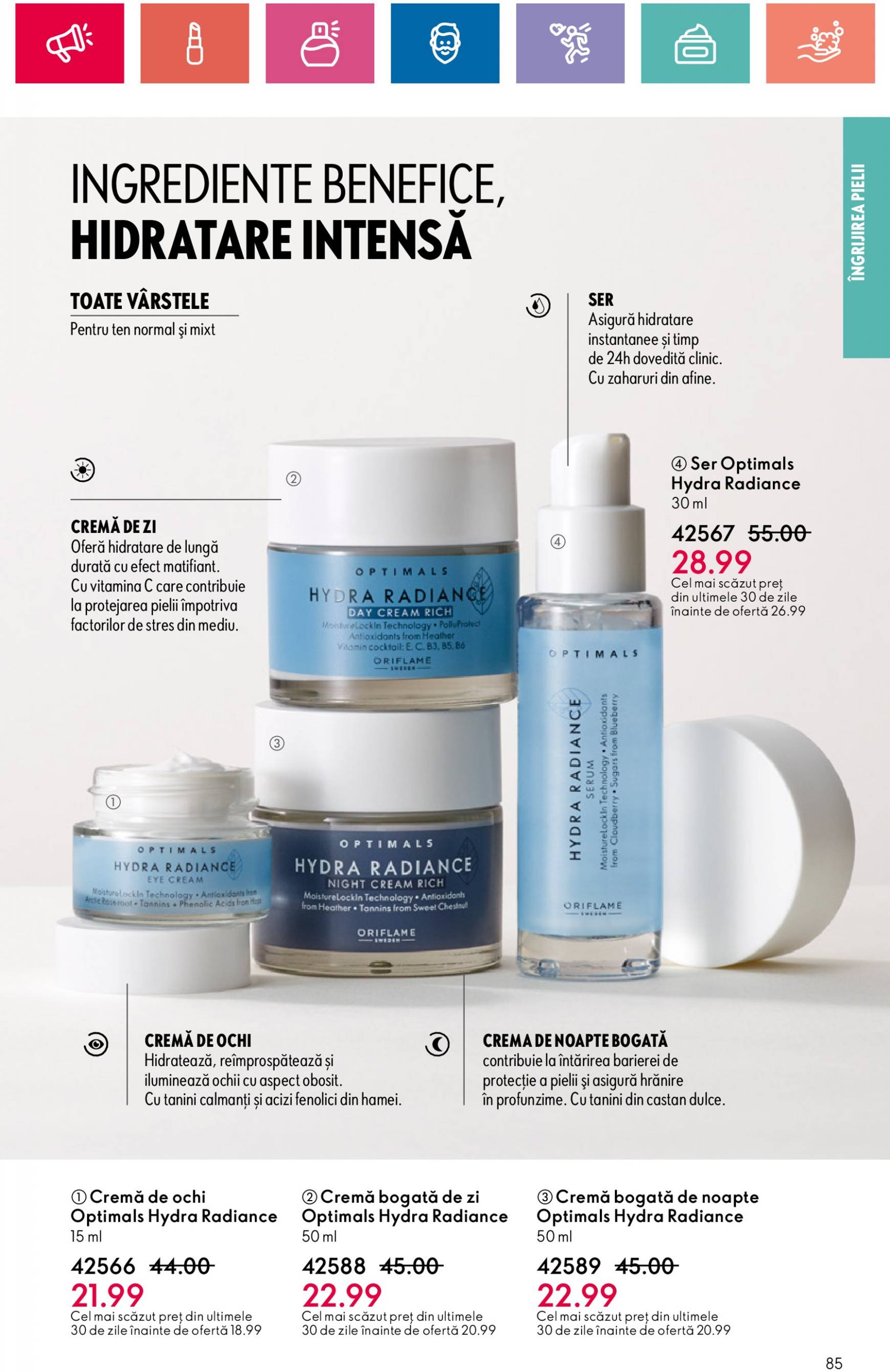 oriflame - Catalog nou Oriflame 20.08. - 09.09. - page: 85