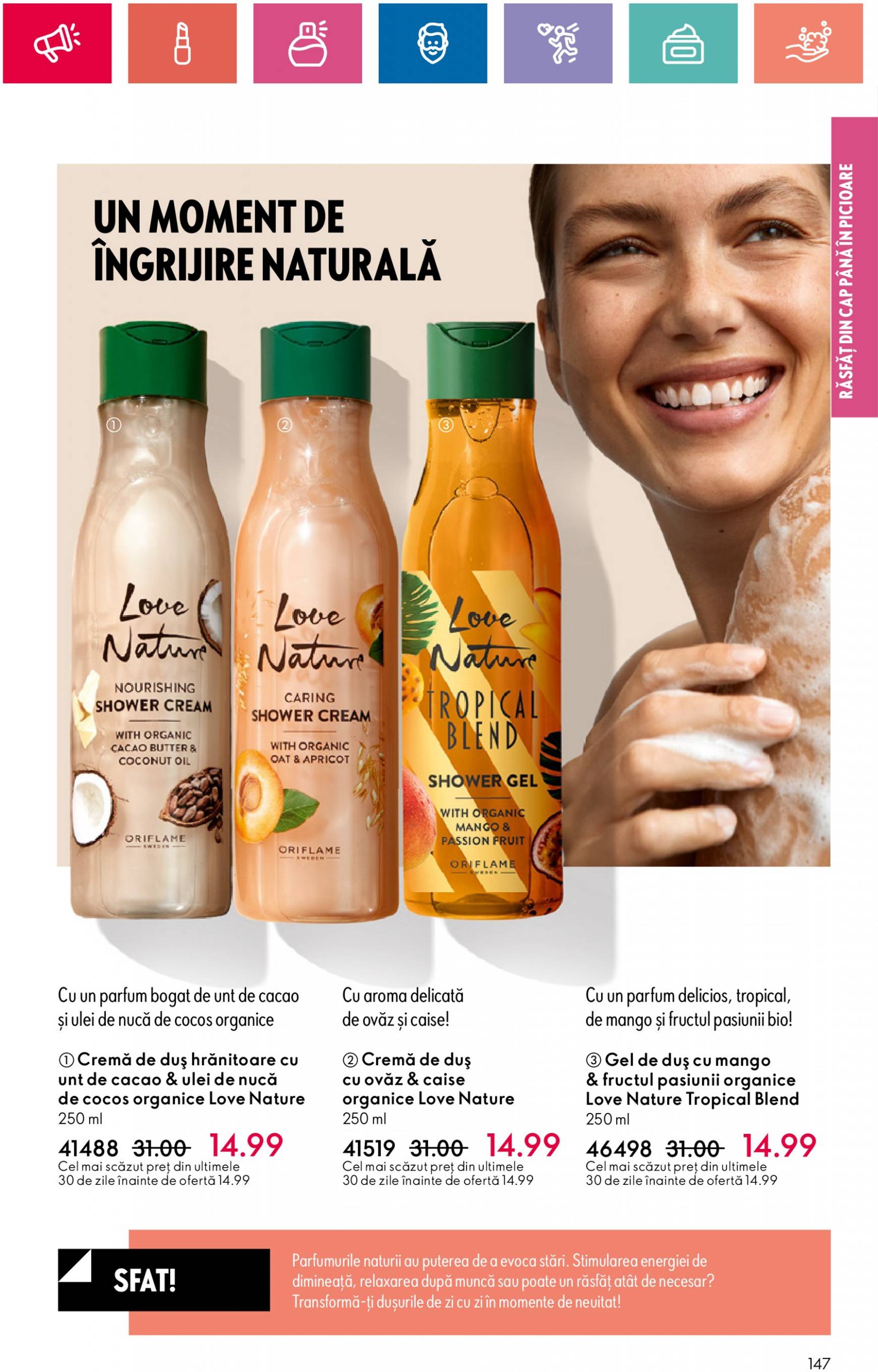 oriflame - Catalog nou Oriflame 20.08. - 09.09. - page: 147