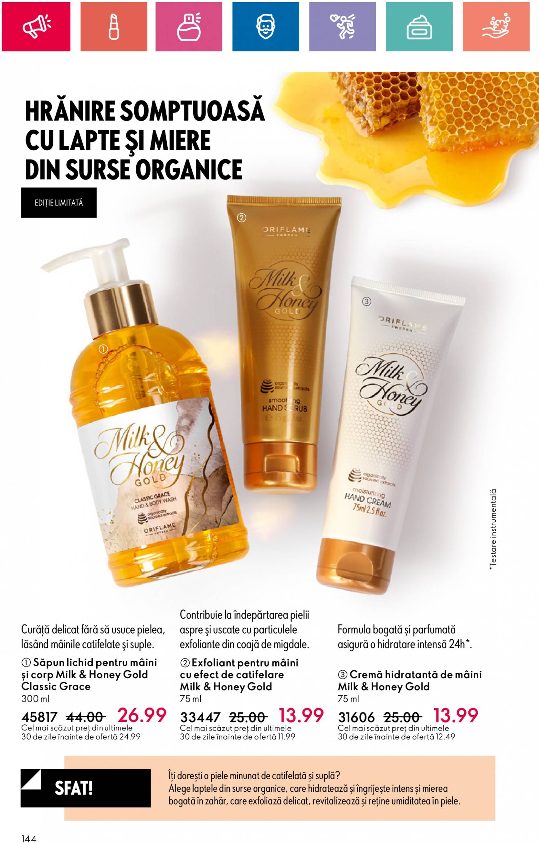 oriflame - Catalog nou Oriflame 20.08. - 09.09. - page: 144