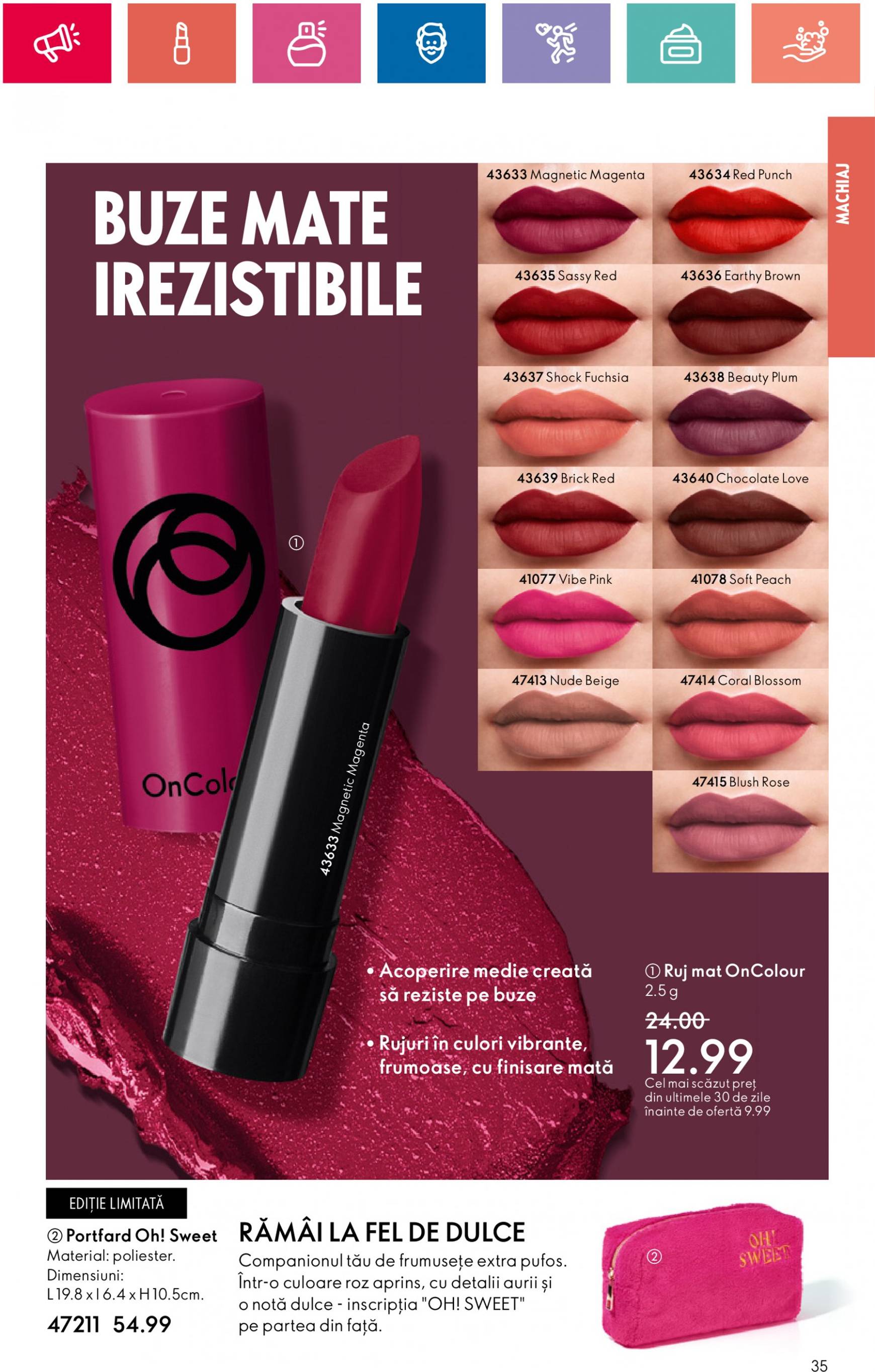 oriflame - Catalog nou Oriflame 20.08. - 09.09. - page: 35