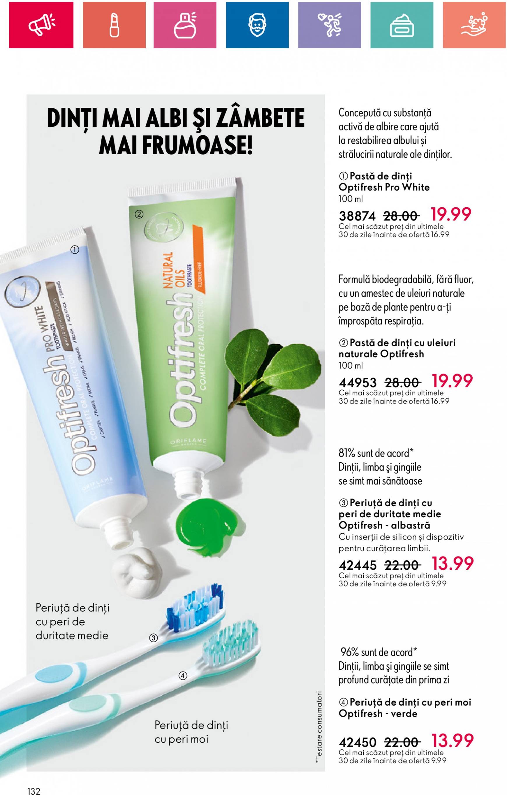 oriflame - Catalog nou Oriflame 20.08. - 09.09. - page: 132