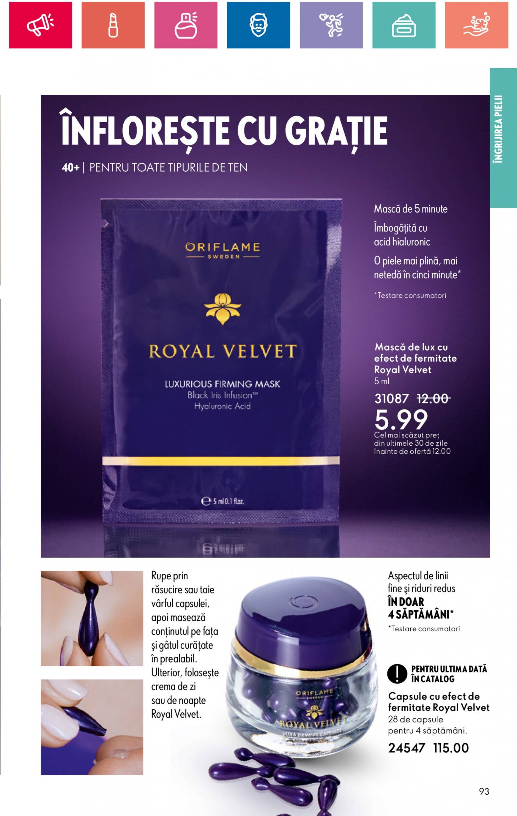 oriflame - Catalog nou Oriflame 20.08. - 09.09. - page: 93