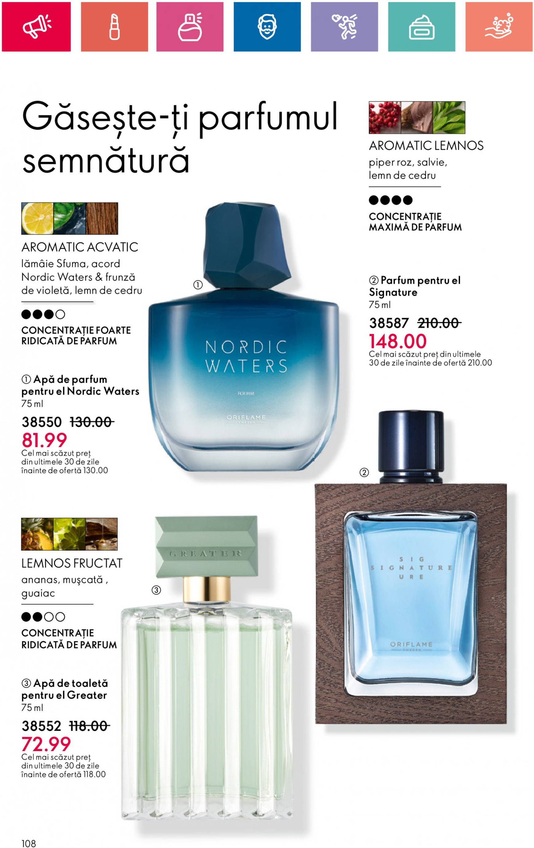 oriflame - Catalog nou Oriflame 10.09. - 30.09. - page: 108