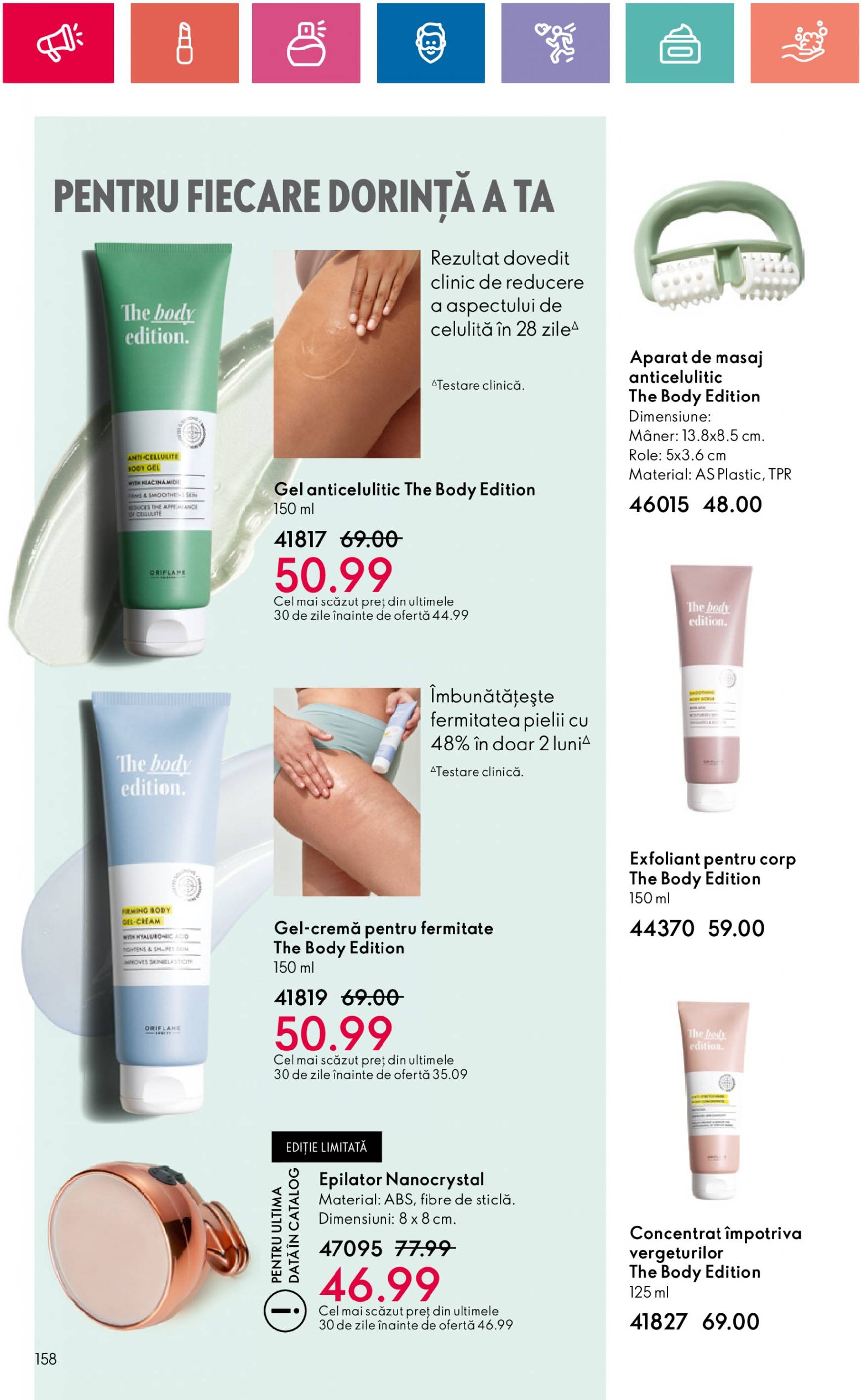 oriflame - Catalog nou Oriflame 10.09. - 30.09. - page: 158