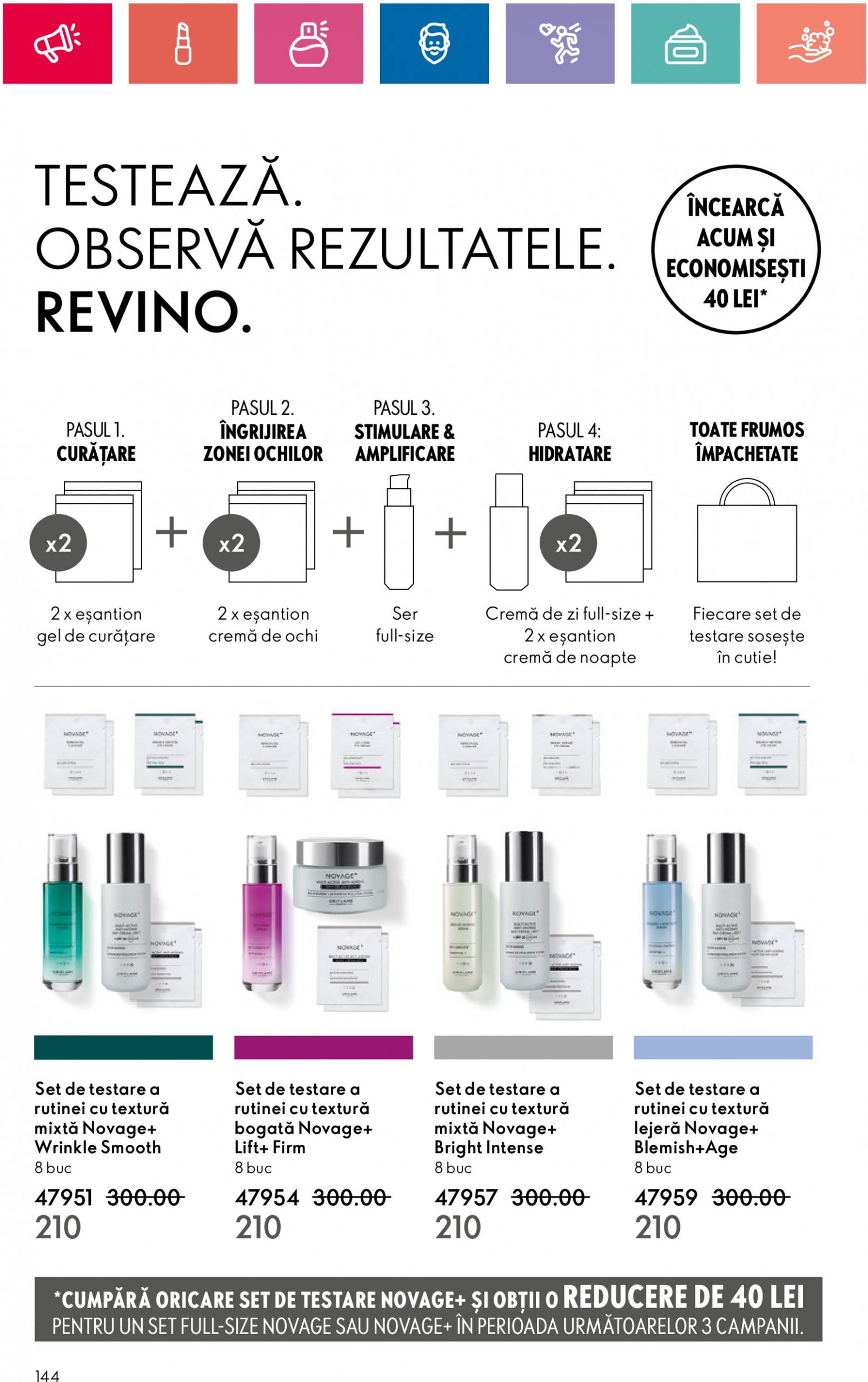 oriflame - Catalog nou Oriflame 10.09. - 30.09. - page: 144