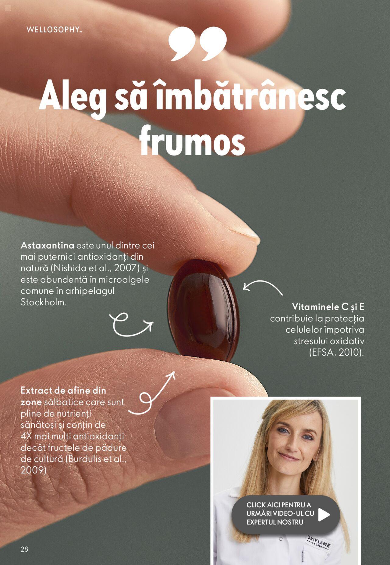 oriflame - Oriflame catalog - Wellosophy de marți 31.10.2023 - page: 28