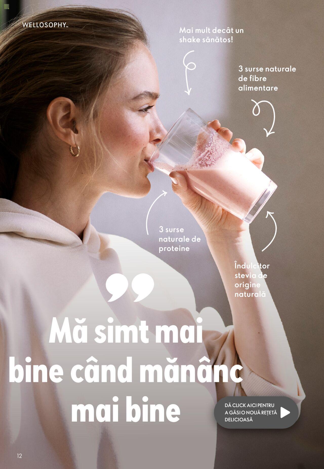 oriflame - Oriflame catalog - Wellosophy de marți 31.10.2023 - page: 12