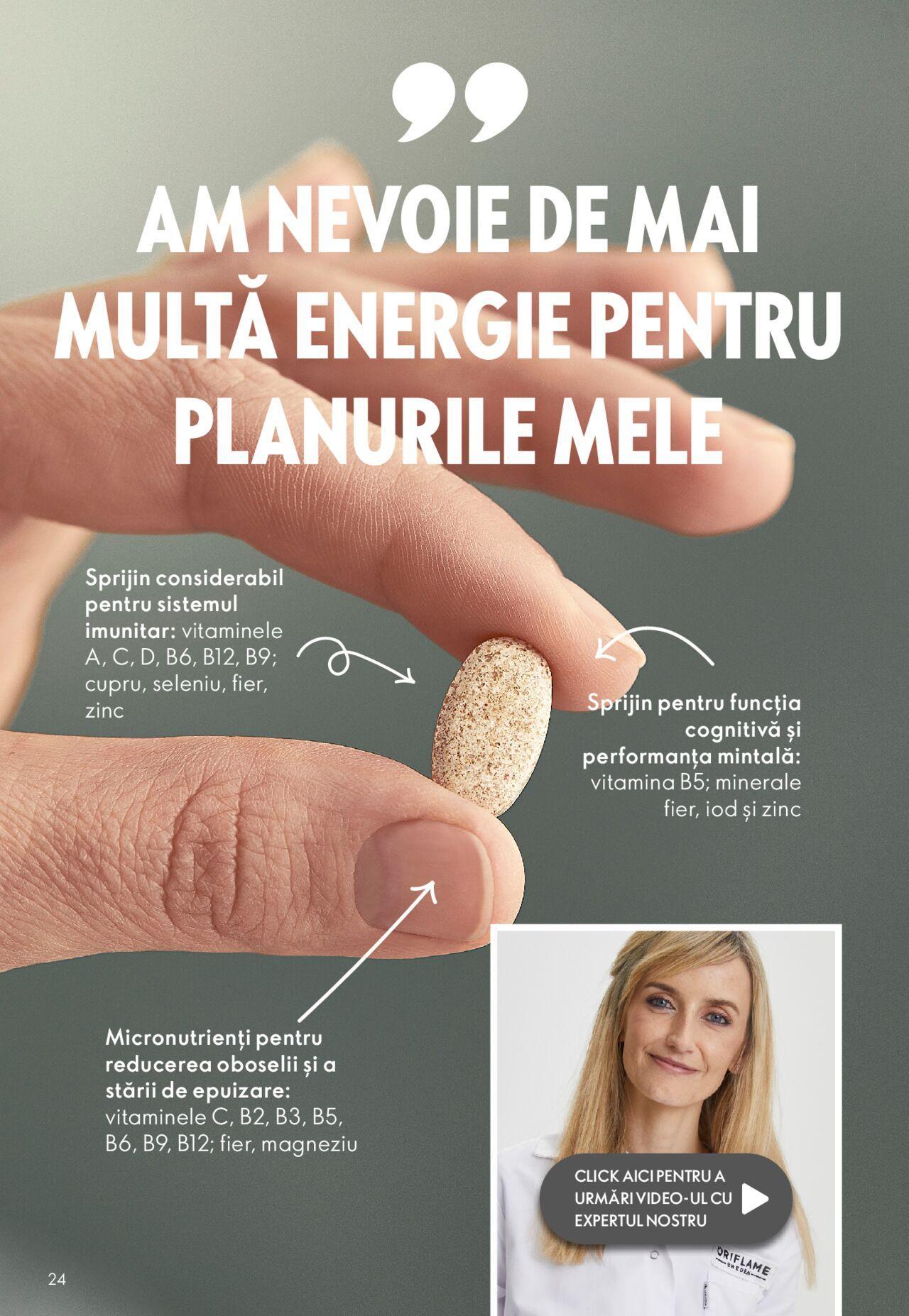 oriflame - Oriflame catalog - Wellosophy de marți 31.10.2023 - page: 24