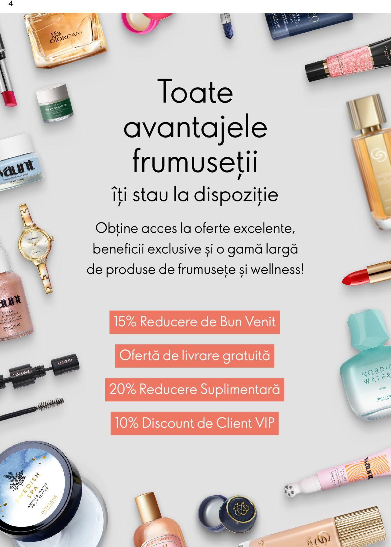 oriflame - Oriflame catalog - Oportunitatea de Client VIP de marți 09.07.2024 - page: 4