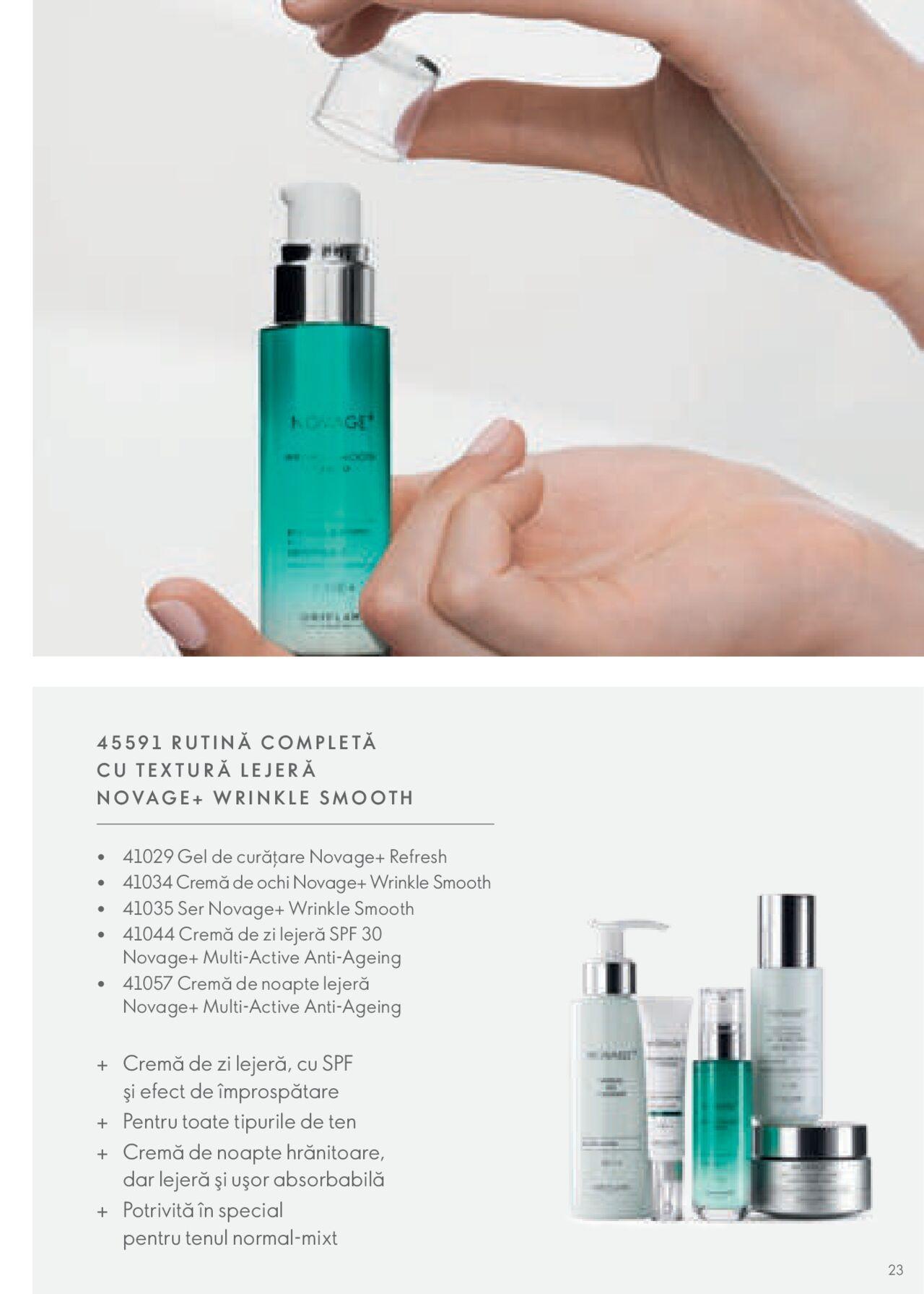 oriflame - Oriflame catalog - Ghidul NOVAGE+ de miercuri 01.03.2023 - page: 23