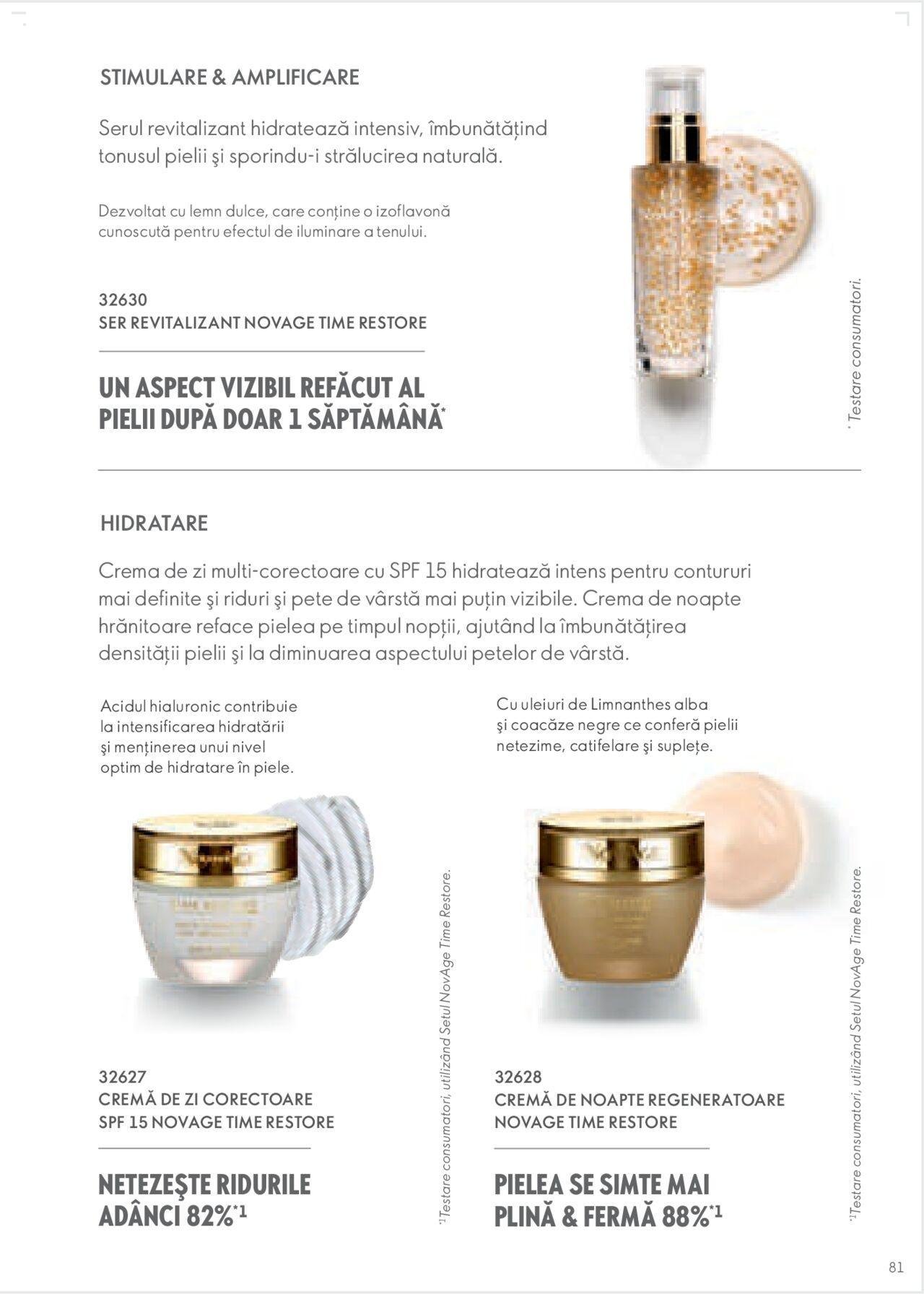 oriflame - Oriflame catalog - Ghidul NOVAGE+ de miercuri 01.03.2023 - page: 81