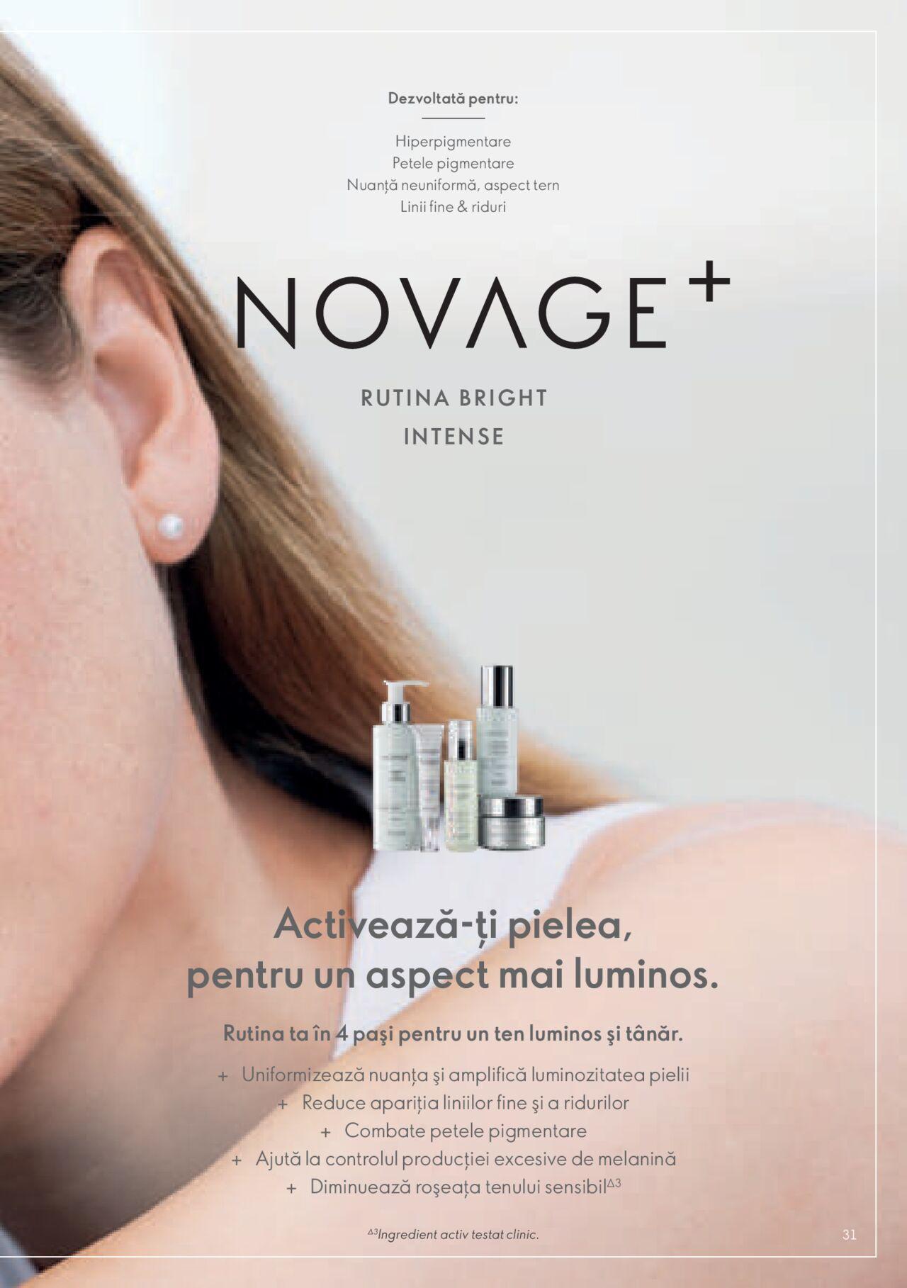 oriflame - Oriflame catalog - Ghidul NOVAGE+ de miercuri 01.03.2023 - page: 31