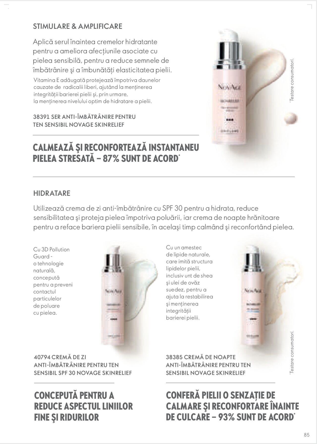 oriflame - Oriflame catalog - Ghidul NOVAGE+ de miercuri 01.03.2023 - page: 85