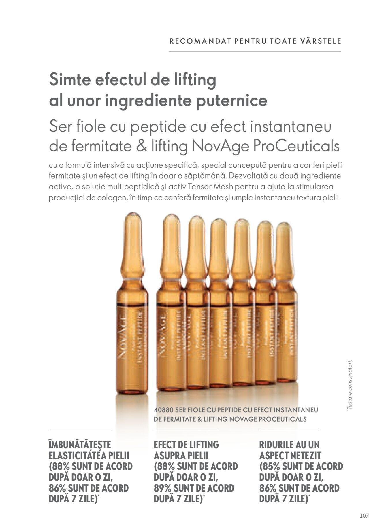 oriflame - Oriflame catalog - Ghidul NOVAGE+ de miercuri 01.03.2023 - page: 107