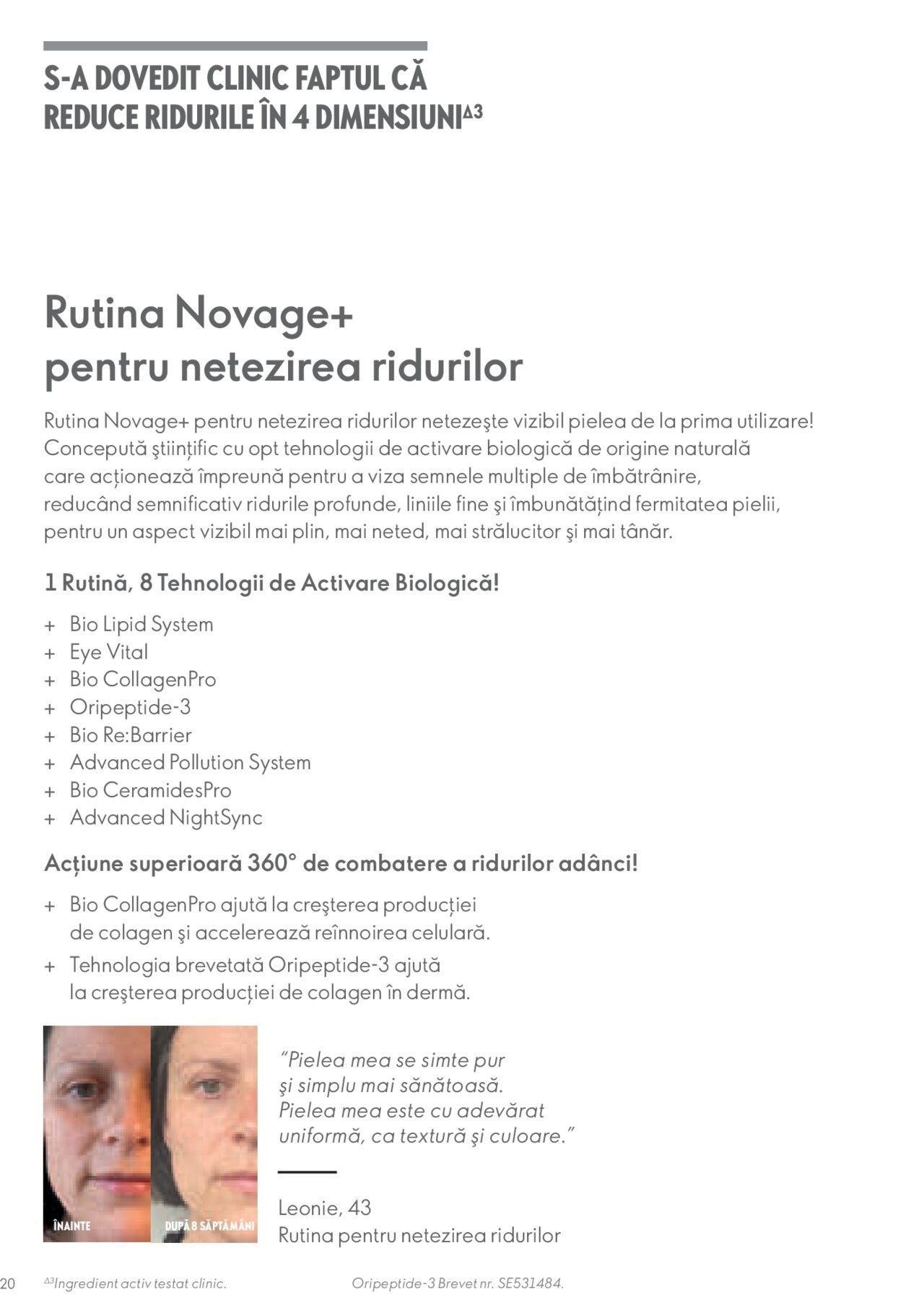 oriflame - Oriflame catalog - Ghidul NOVAGE+ de miercuri 01.03.2023 - page: 20