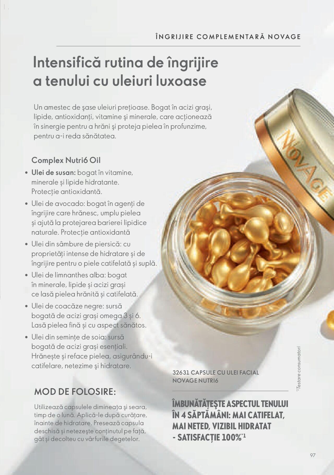 oriflame - Oriflame catalog - Ghidul NOVAGE+ de miercuri 01.03.2023 - page: 97