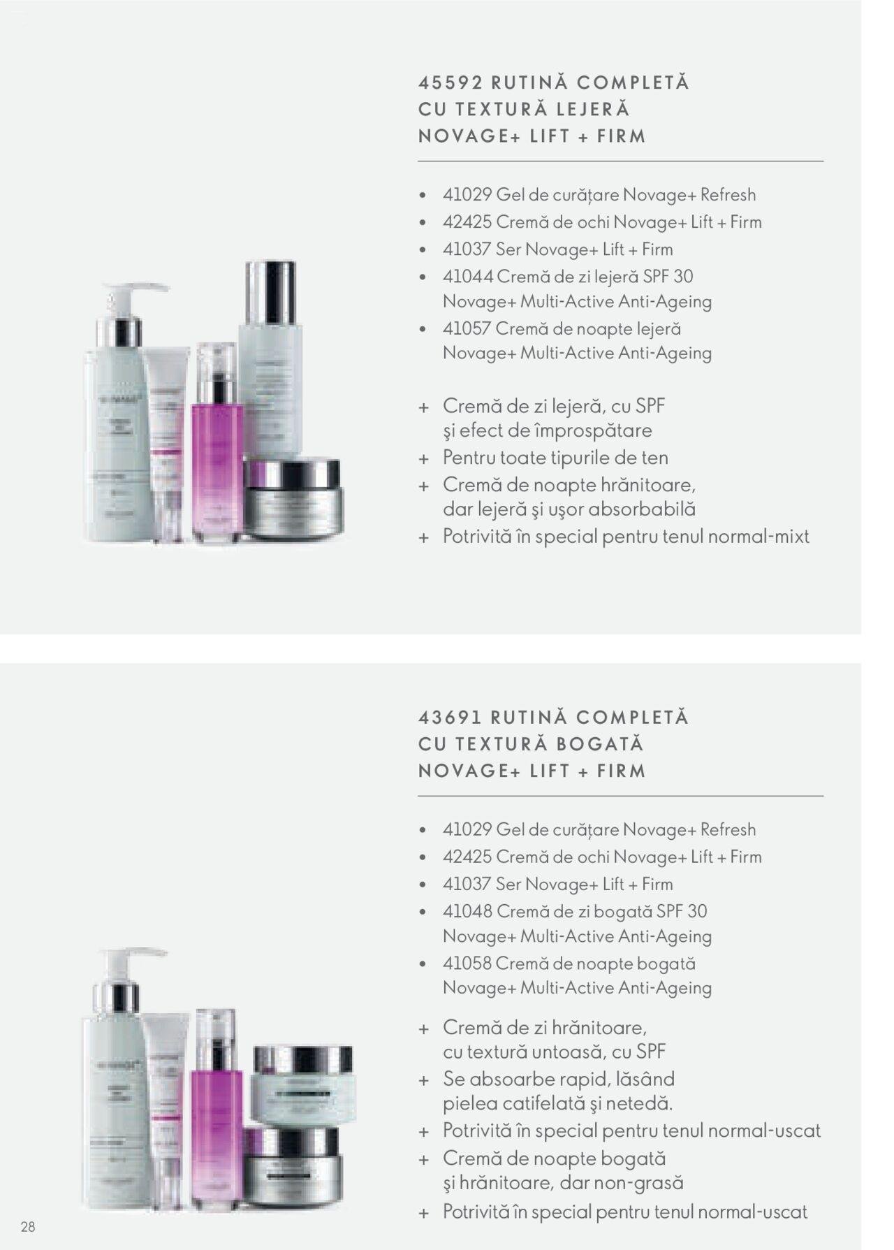 oriflame - Oriflame catalog - Ghidul NOVAGE+ de miercuri 01.03.2023 - page: 28