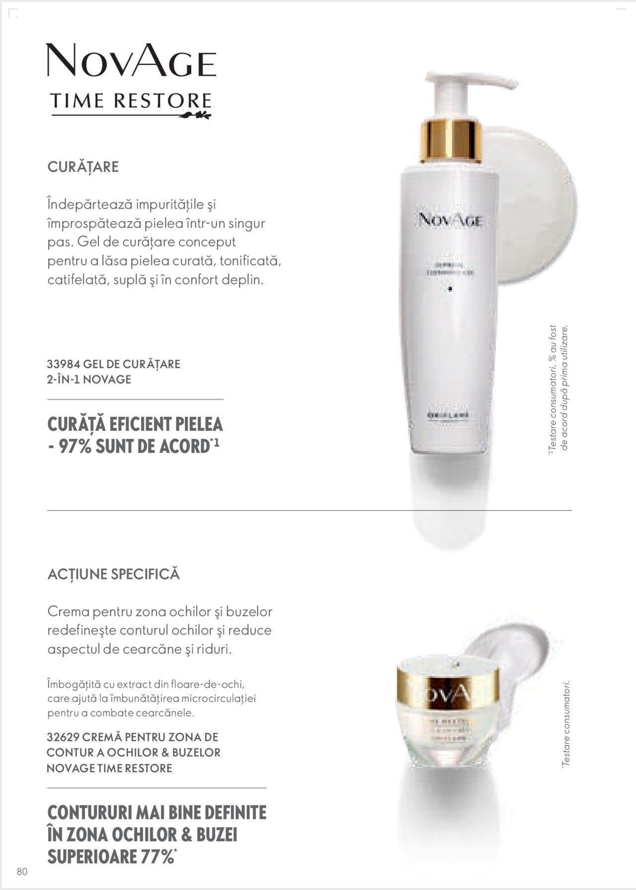 oriflame - Oriflame catalog - Ghidul NOVAGE+ de miercuri 01.03.2023 - page: 80