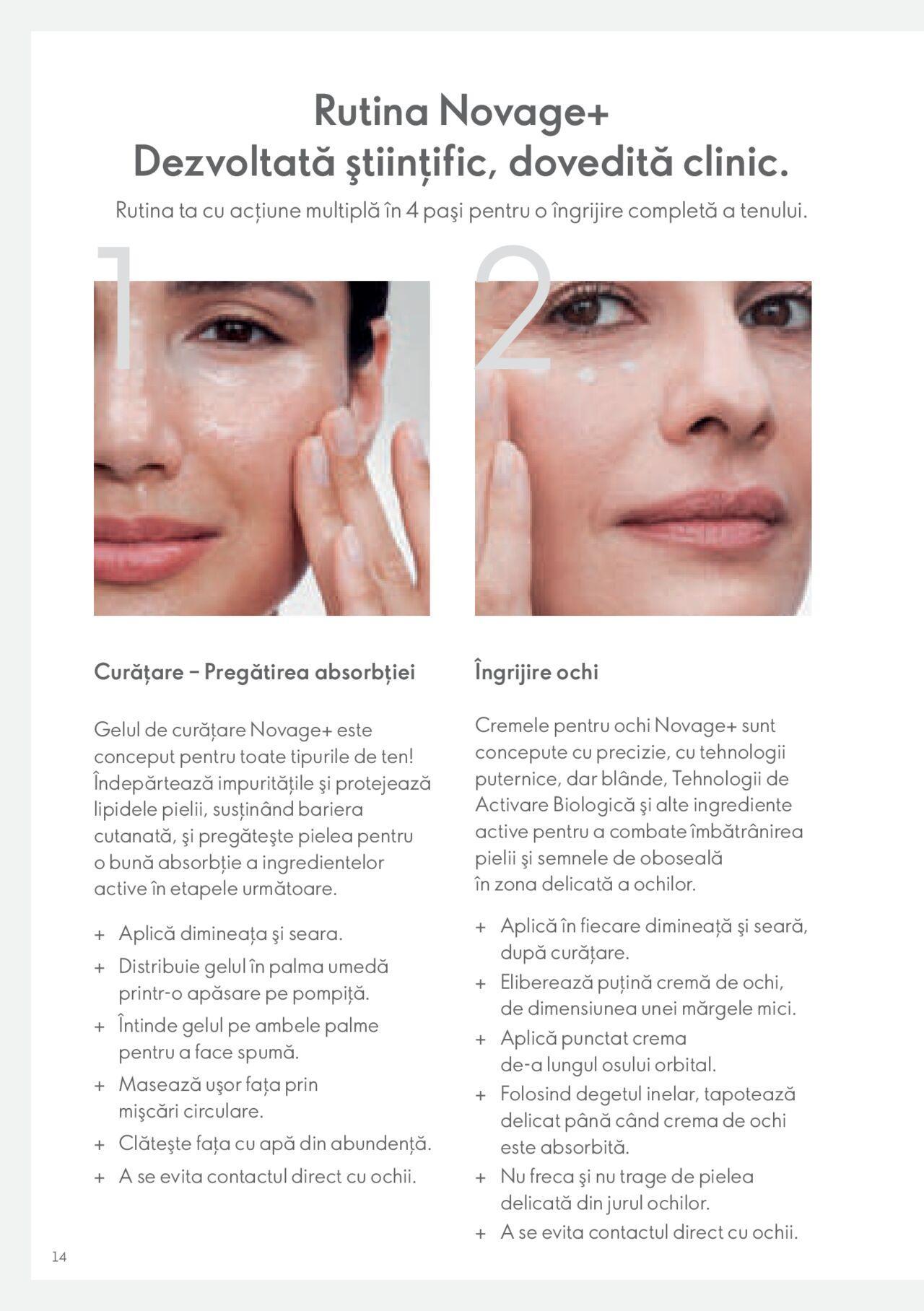 oriflame - Oriflame catalog - Ghidul NOVAGE+ de miercuri 01.03.2023 - page: 14