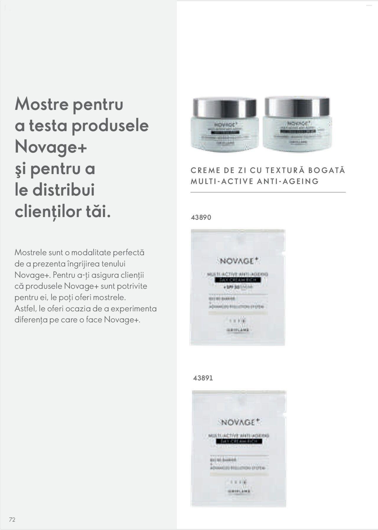 oriflame - Oriflame catalog - Ghidul NOVAGE+ de miercuri 01.03.2023 - page: 72