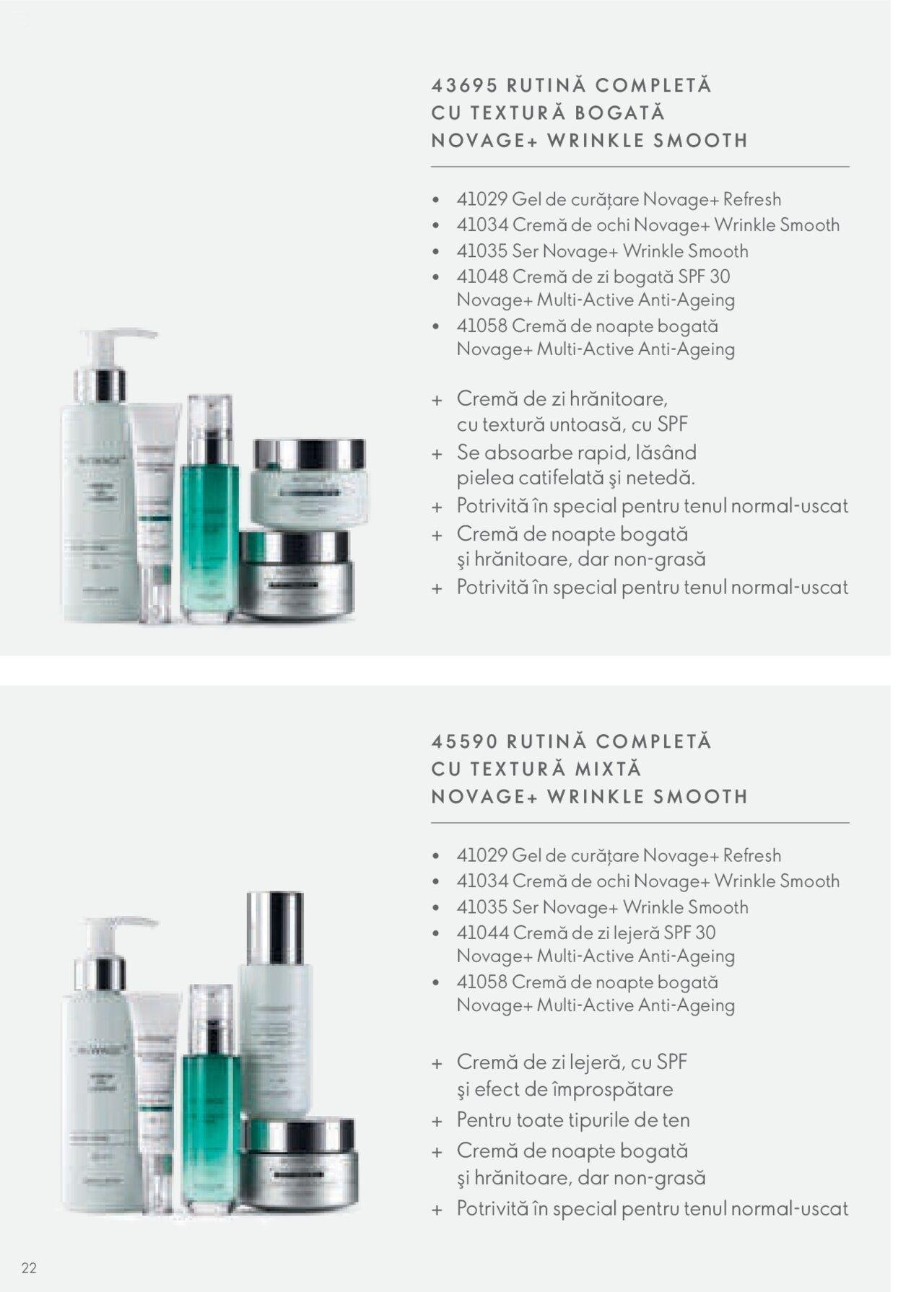 oriflame - Oriflame catalog - Ghidul NOVAGE+ de miercuri 01.03.2023 - page: 22