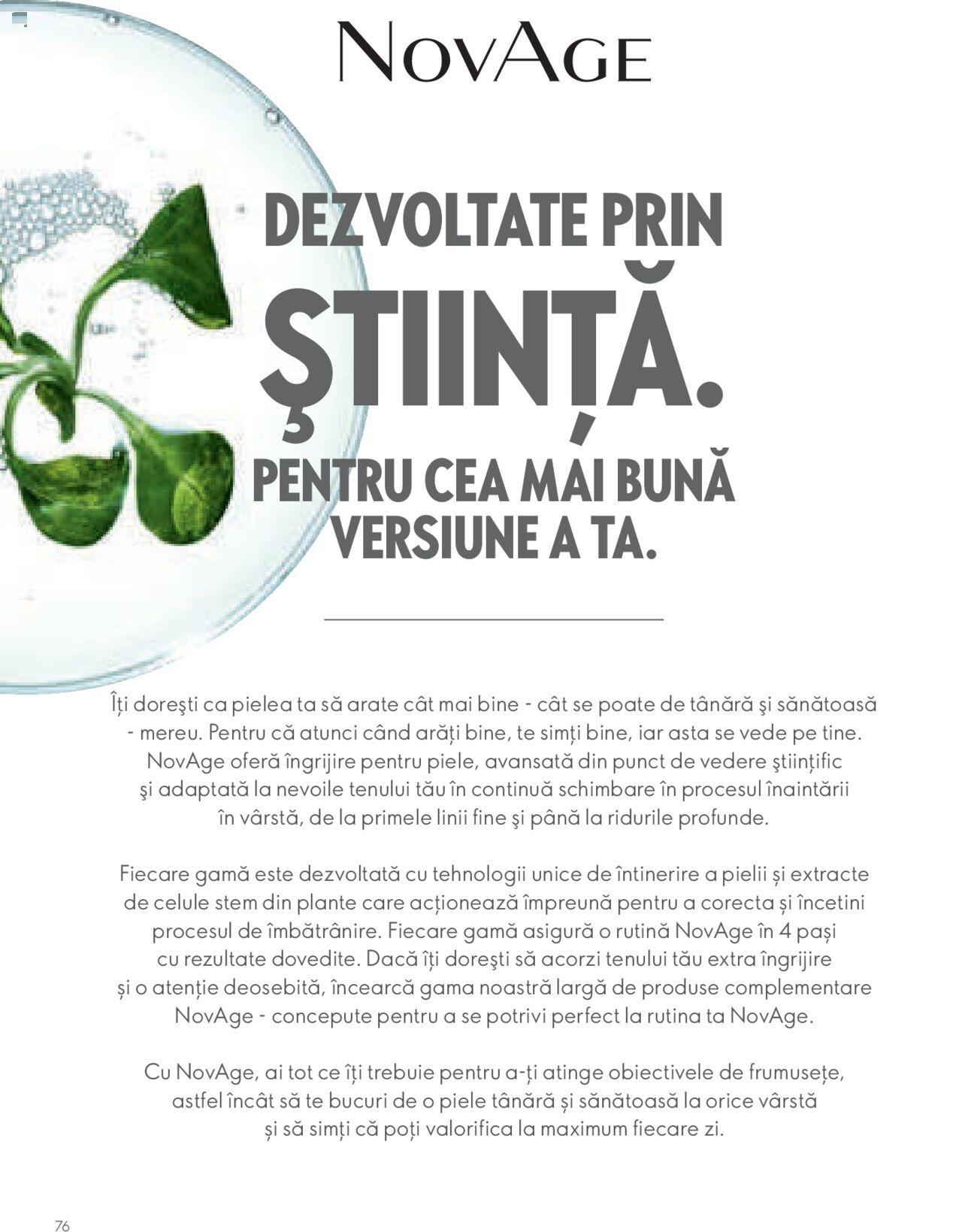 oriflame - Oriflame catalog - Ghidul NOVAGE+ de miercuri 01.03.2023 - page: 76