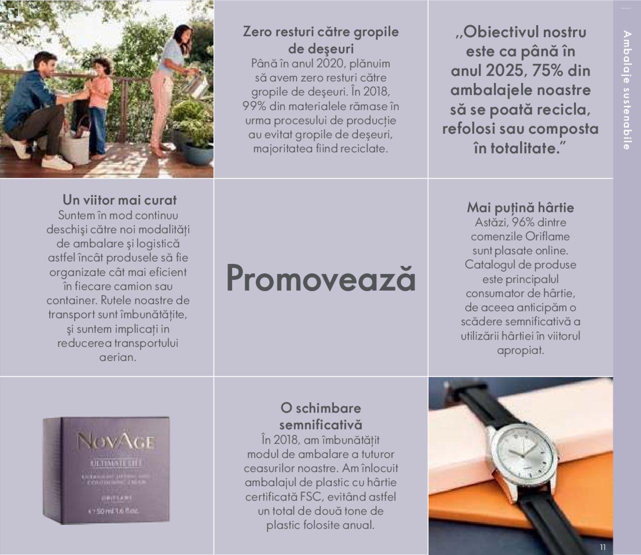 oriflame - Oriflame catalog - Broșură Sustenabilitate de duminică 25.10.2020 - page: 11