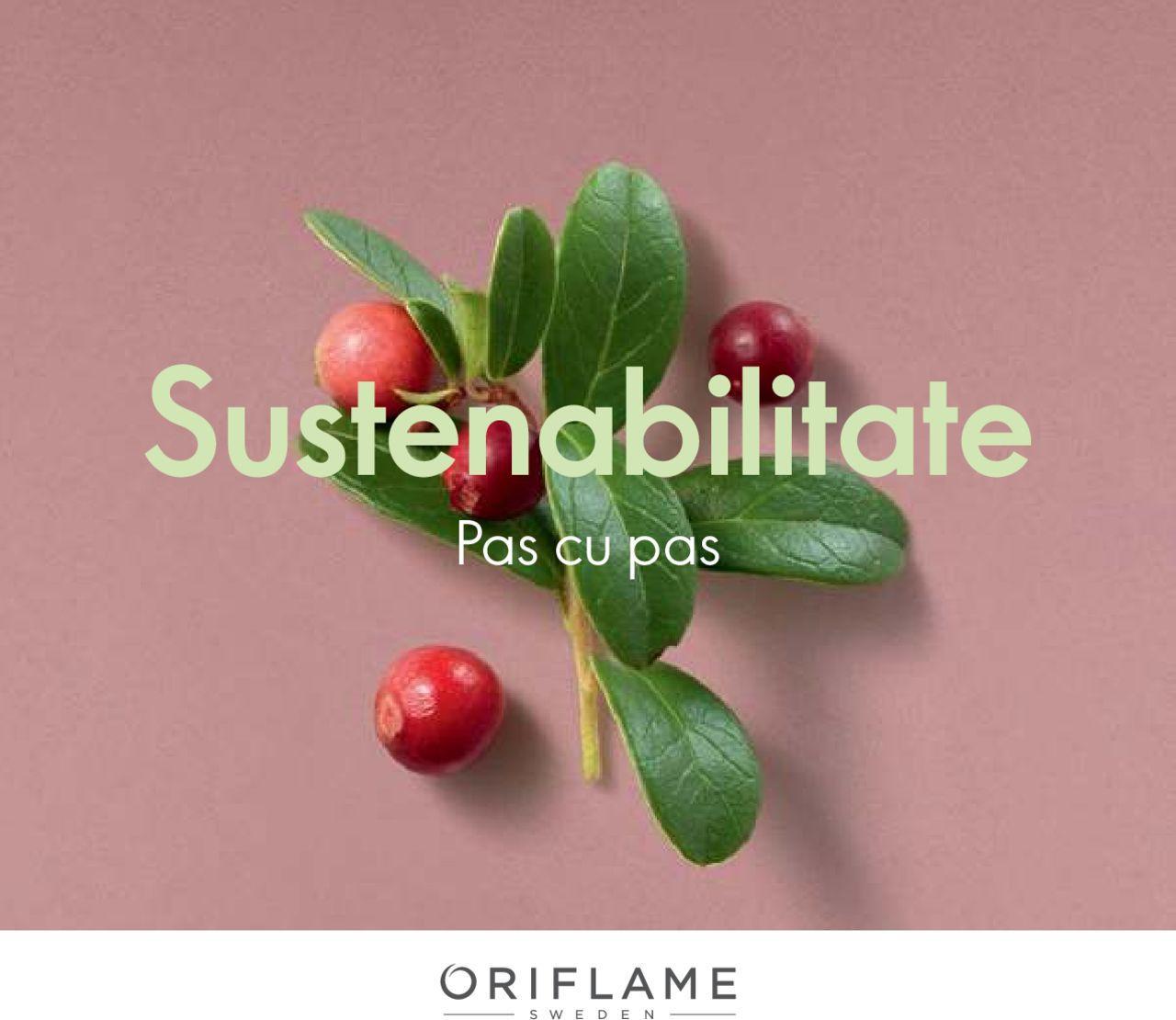 oriflame - Oriflame catalog - Broșură Sustenabilitate de duminică 25.10.2020 - page: 1