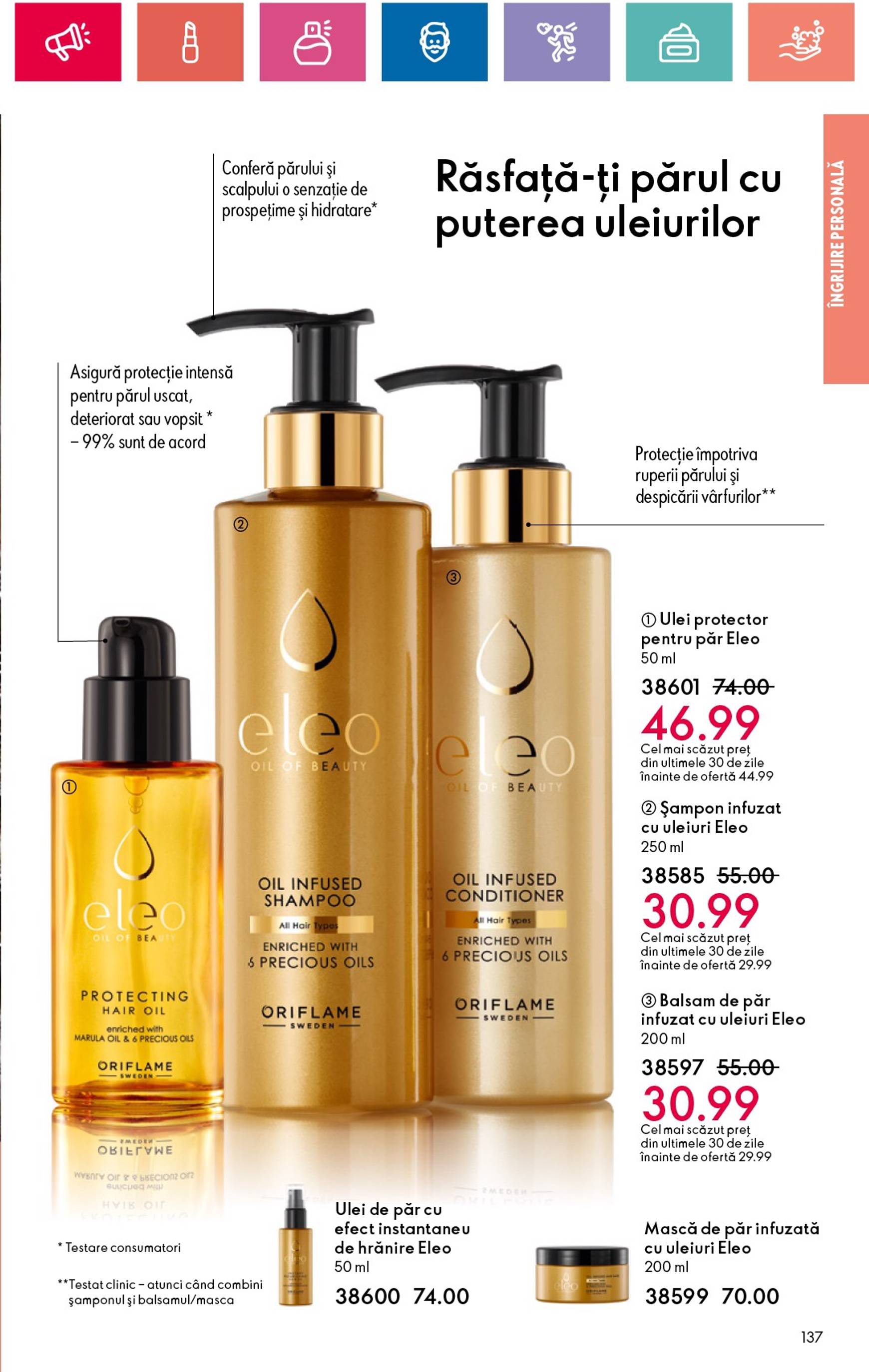 oriflame - Catalog Oriflame valabil din 20.10. - 09.11. - page: 137