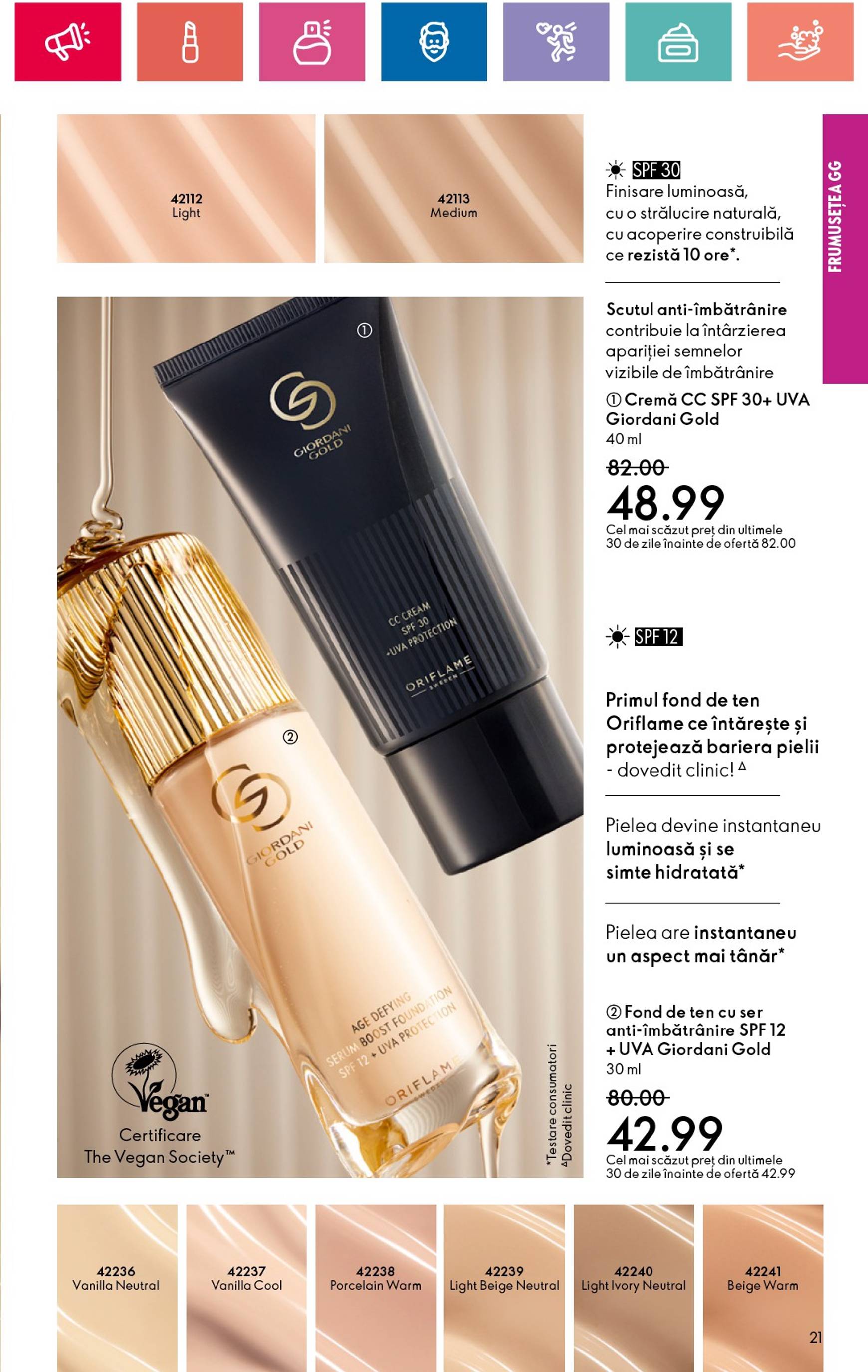 oriflame - Catalog Oriflame valabil din 20.10. - 09.11. - page: 21