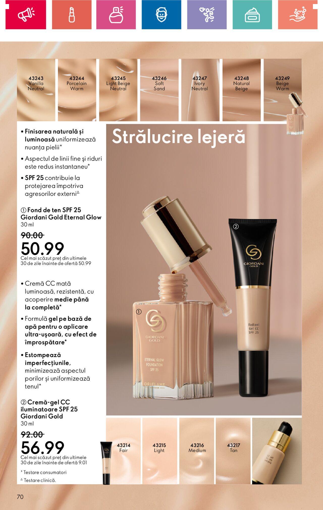 oriflame - Catalog Oriflame 10.11.2024 - 30.11.2024 - page: 70