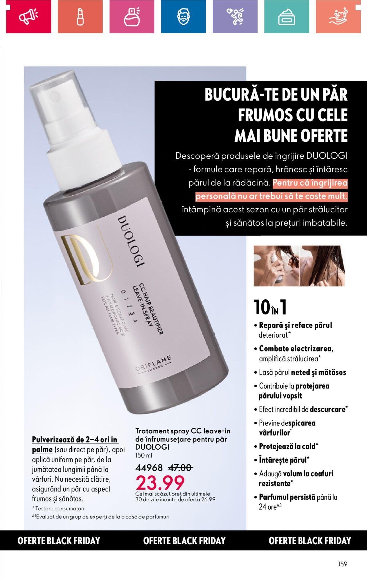 oriflame - Catalog Oriflame 10.11.2024 - 30.11.2024 - page: 159