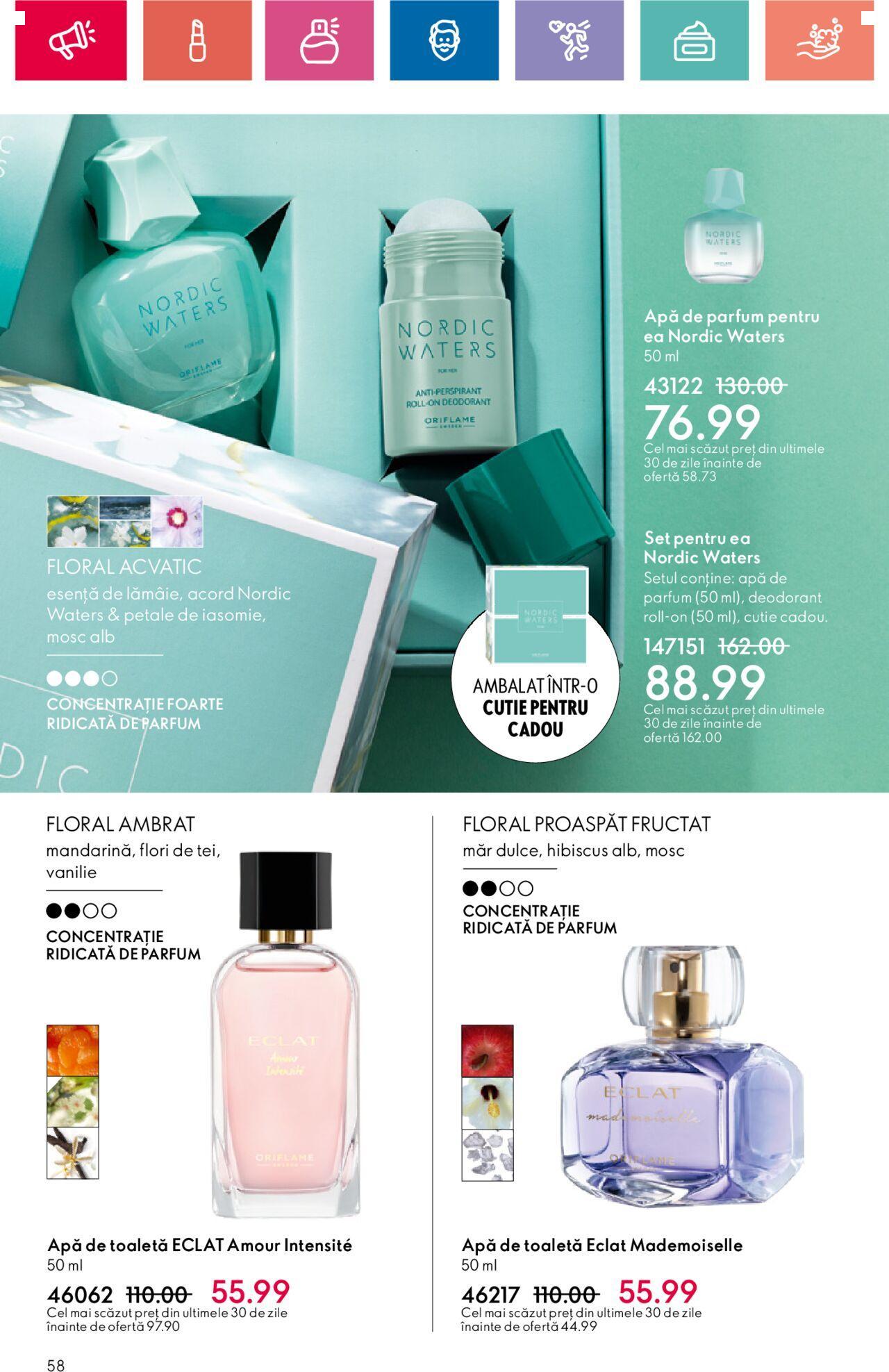 oriflame - Catalog Oriflame 10.11.2024 - 30.11.2024 - page: 58