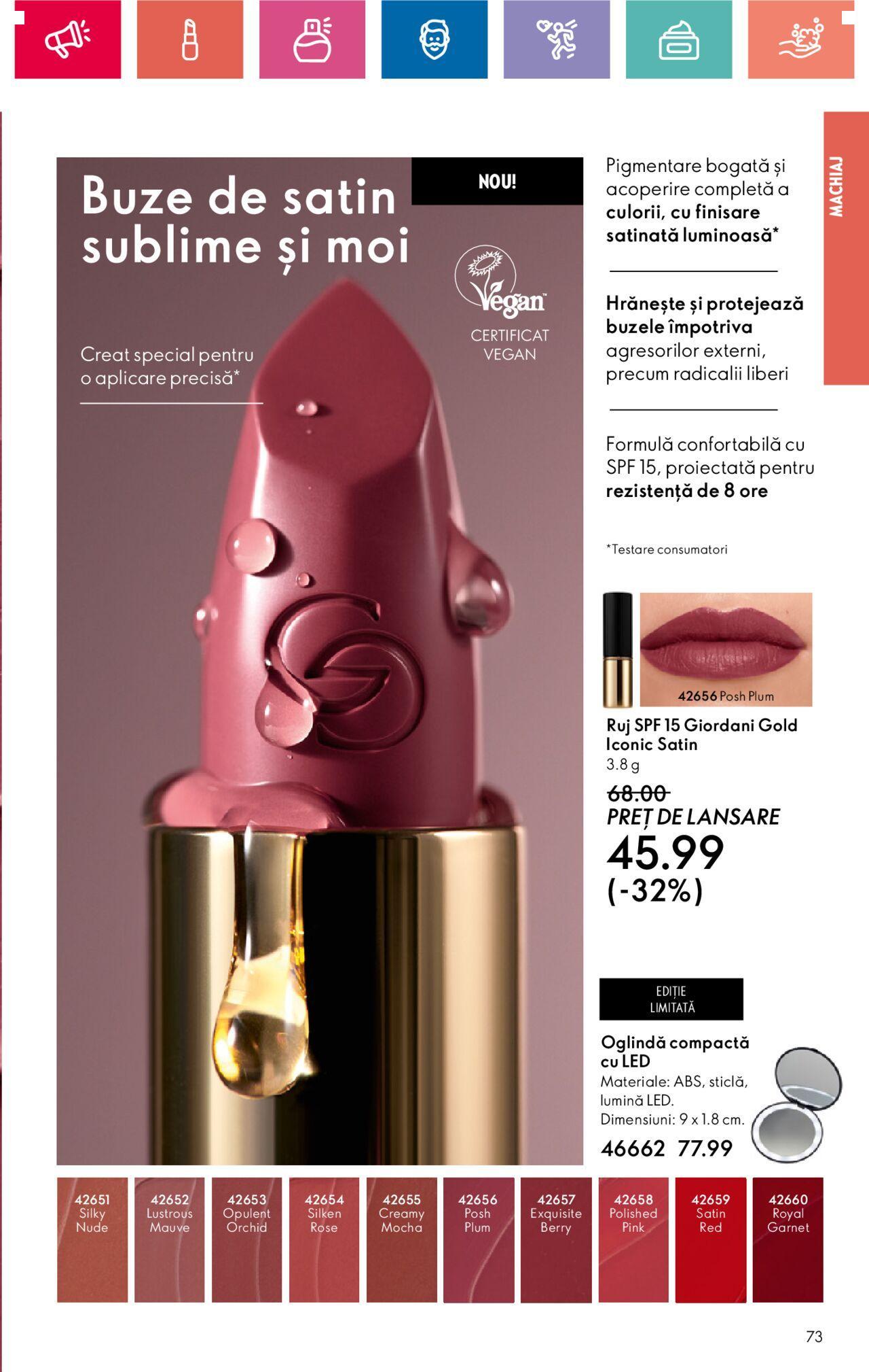 oriflame - Catalog Oriflame 10.11.2024 - 30.11.2024 - page: 73