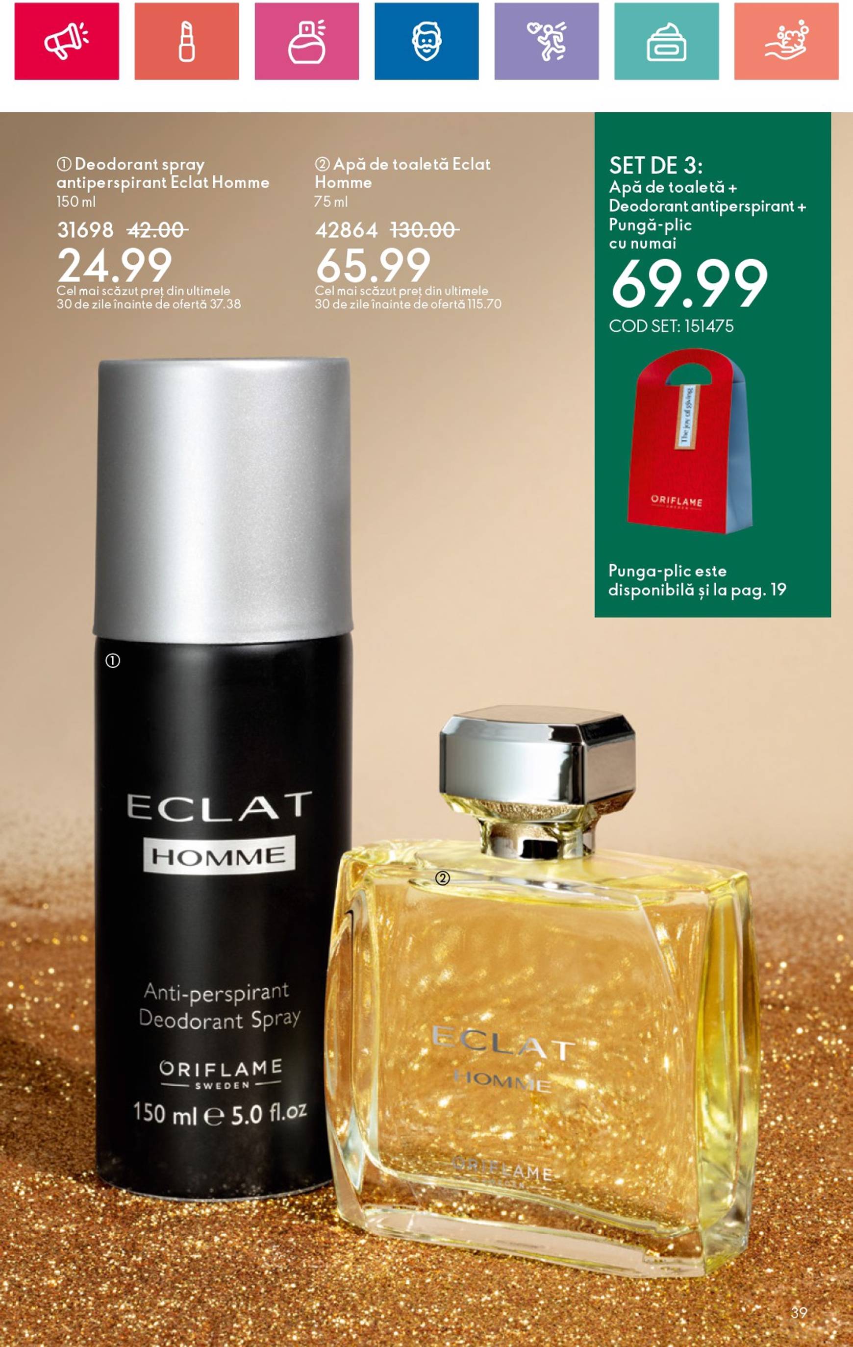 oriflame - Catalog Oriflame - Black Friday valabil din 10.11. - 30.11. - page: 39