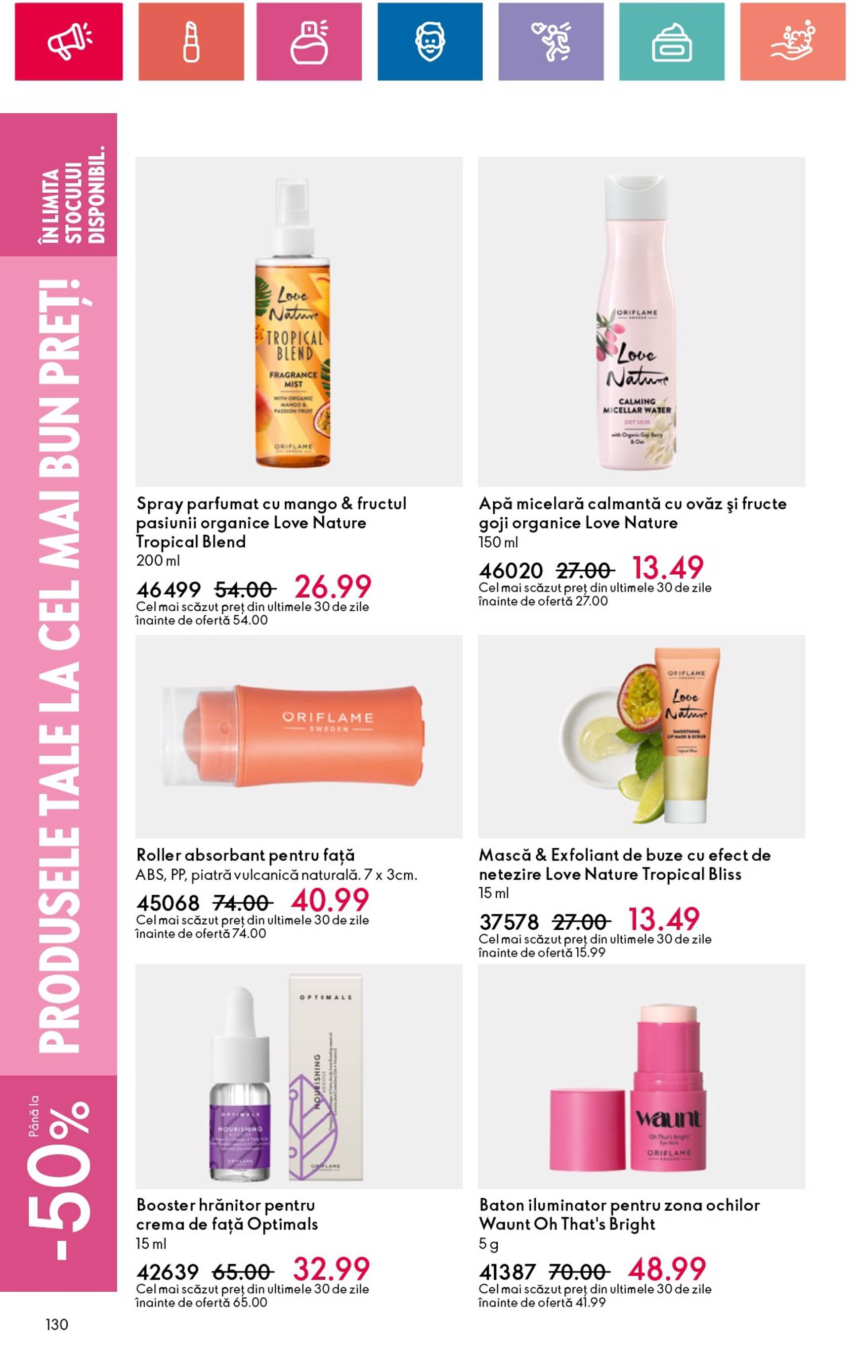 oriflame - Catalog Oriflame - Black Friday valabil din 10.11. - 30.11. - page: 130