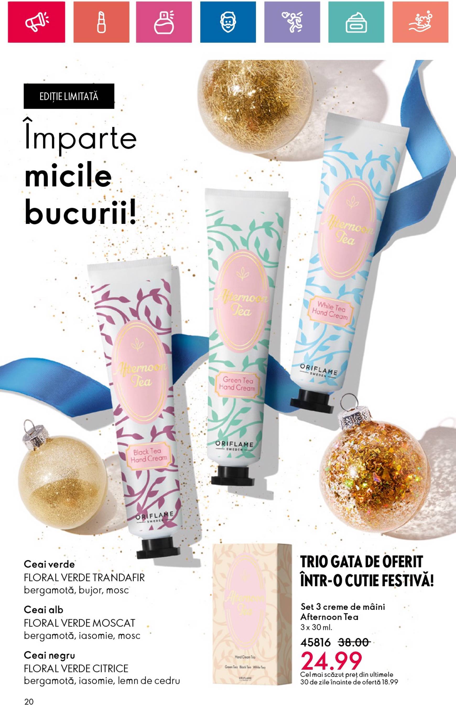 oriflame - Catalog Oriflame valabil din 01.12. - 28.12. - page: 20