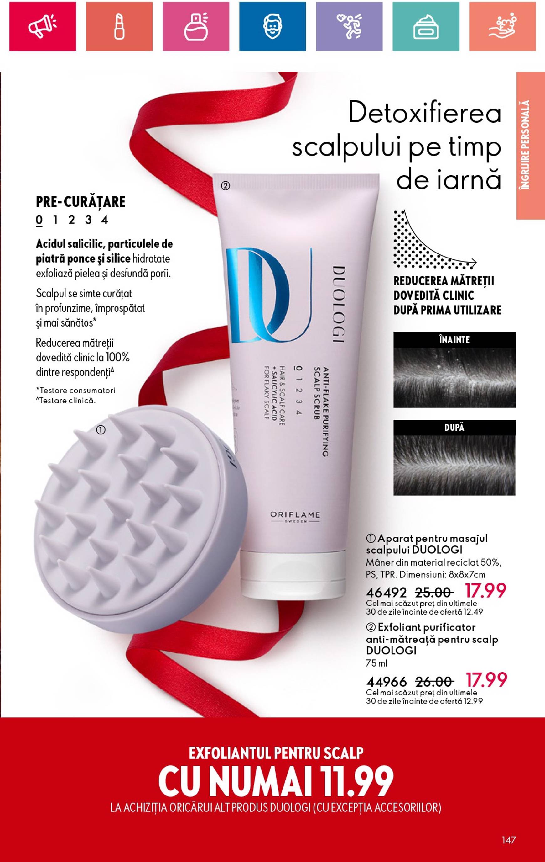 oriflame - Catalog Oriflame valabil din 01.12. - 28.12. - page: 147