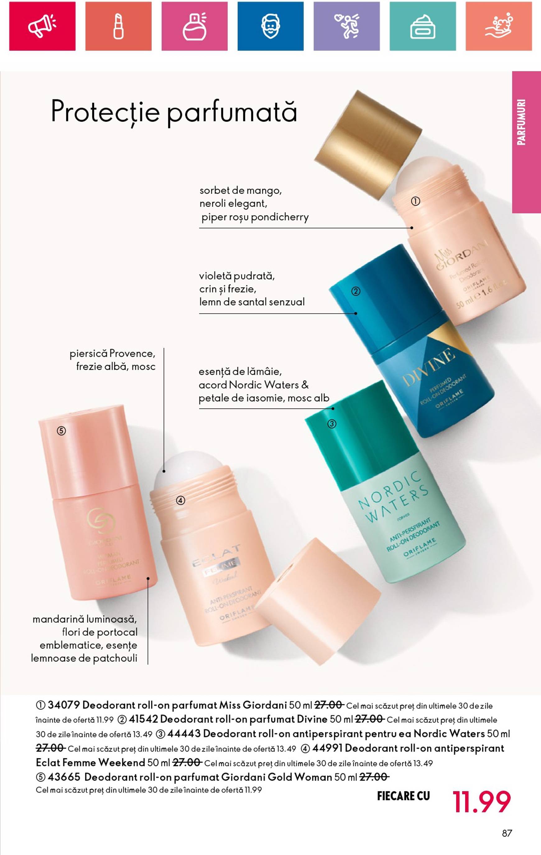 oriflame - Catalog Oriflame valabil din 01.12. - 28.12. - page: 87