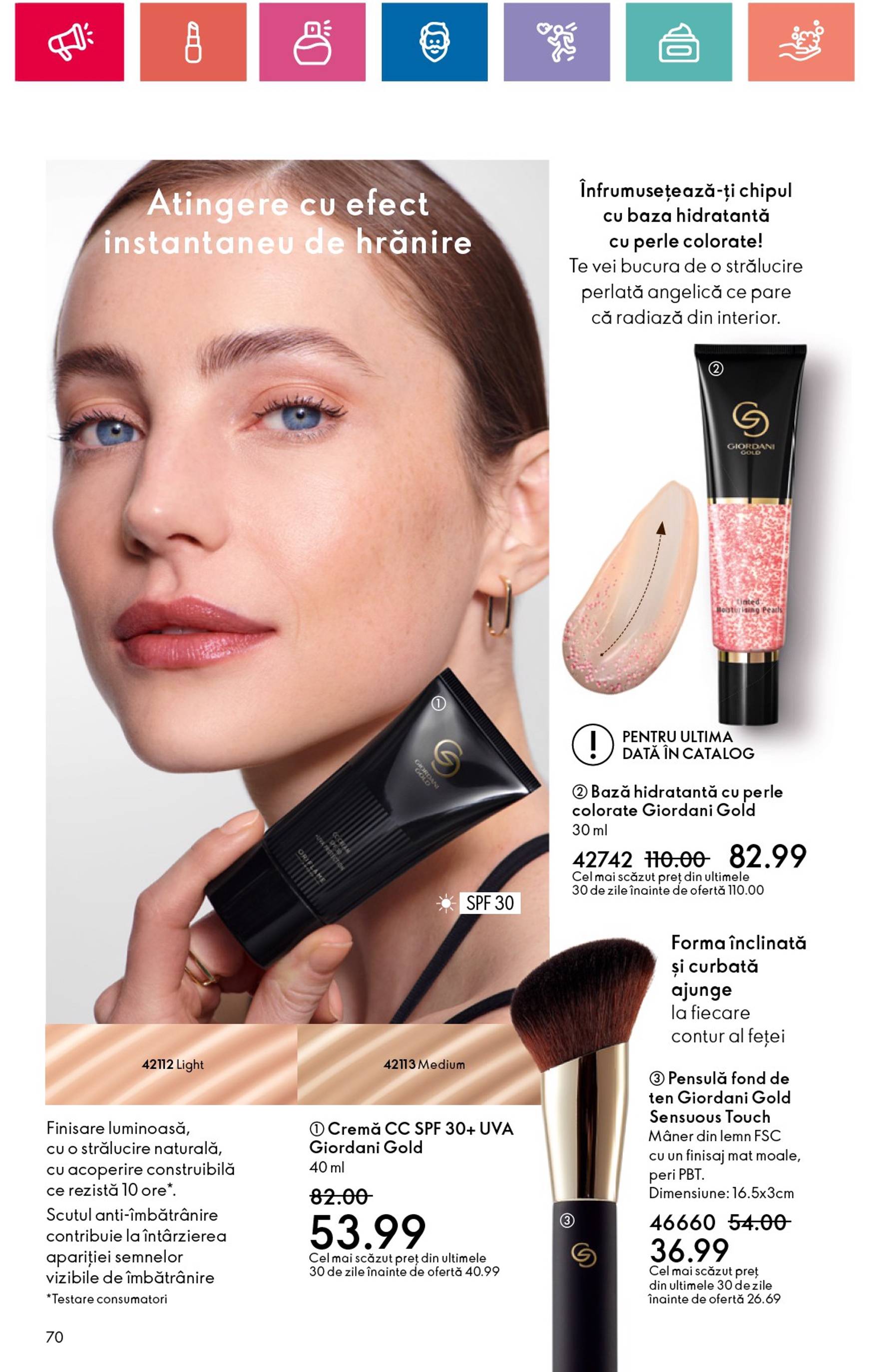 oriflame - Catalog Oriflame valabil din 01.12. - 28.12. - page: 70