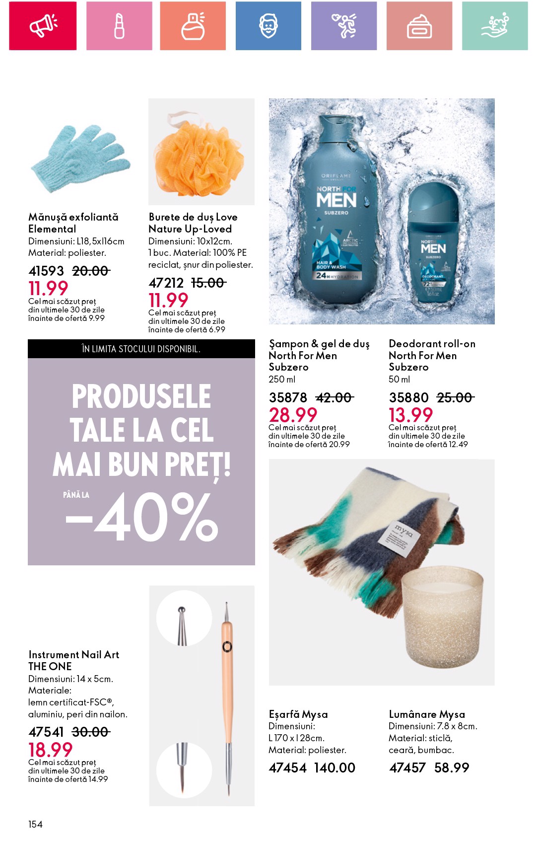 oriflame - Catalog Oriflame valabil din 29.12. - 18.01. - page: 154