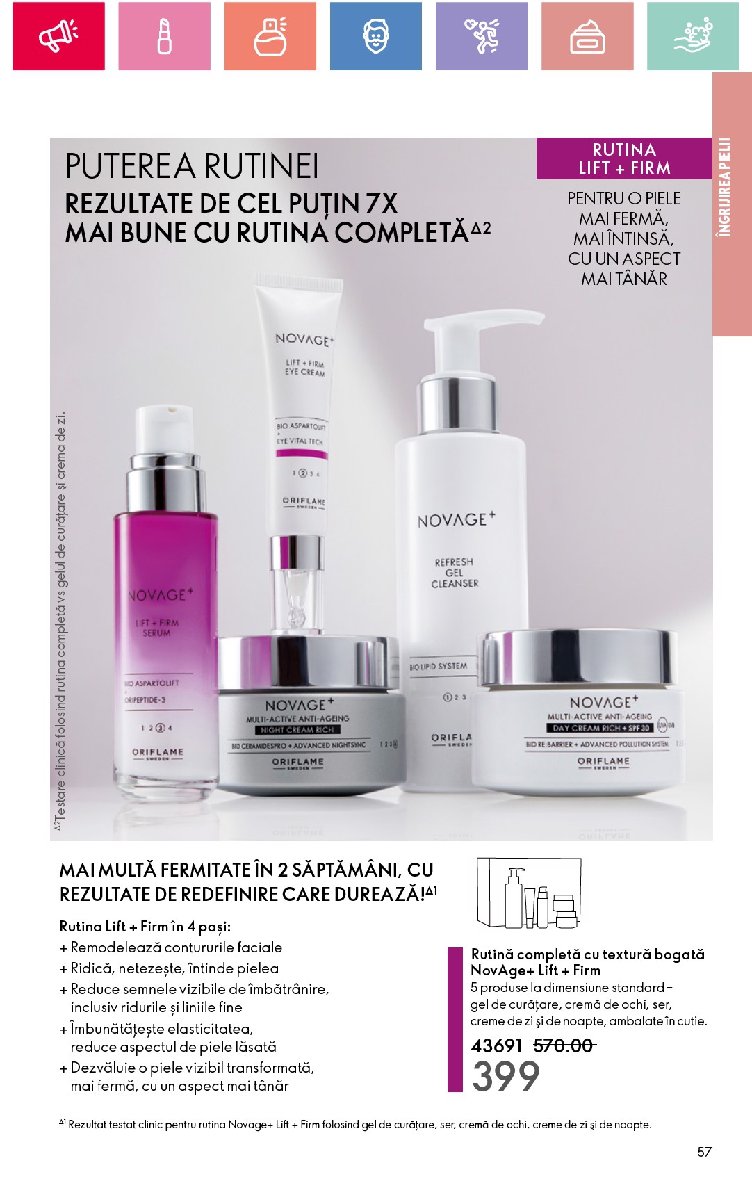 oriflame - Catalog Oriflame valabil din 29.12. - 18.01. - page: 57