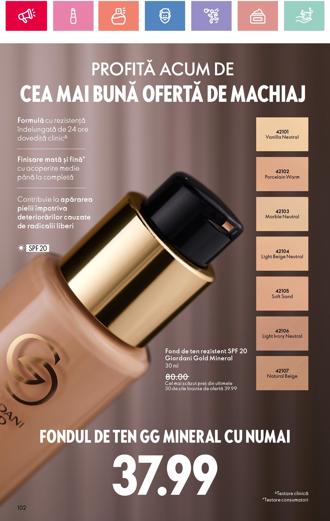 oriflame - Catalog Oriflame valabil din 29.12. - 18.01. - page: 102