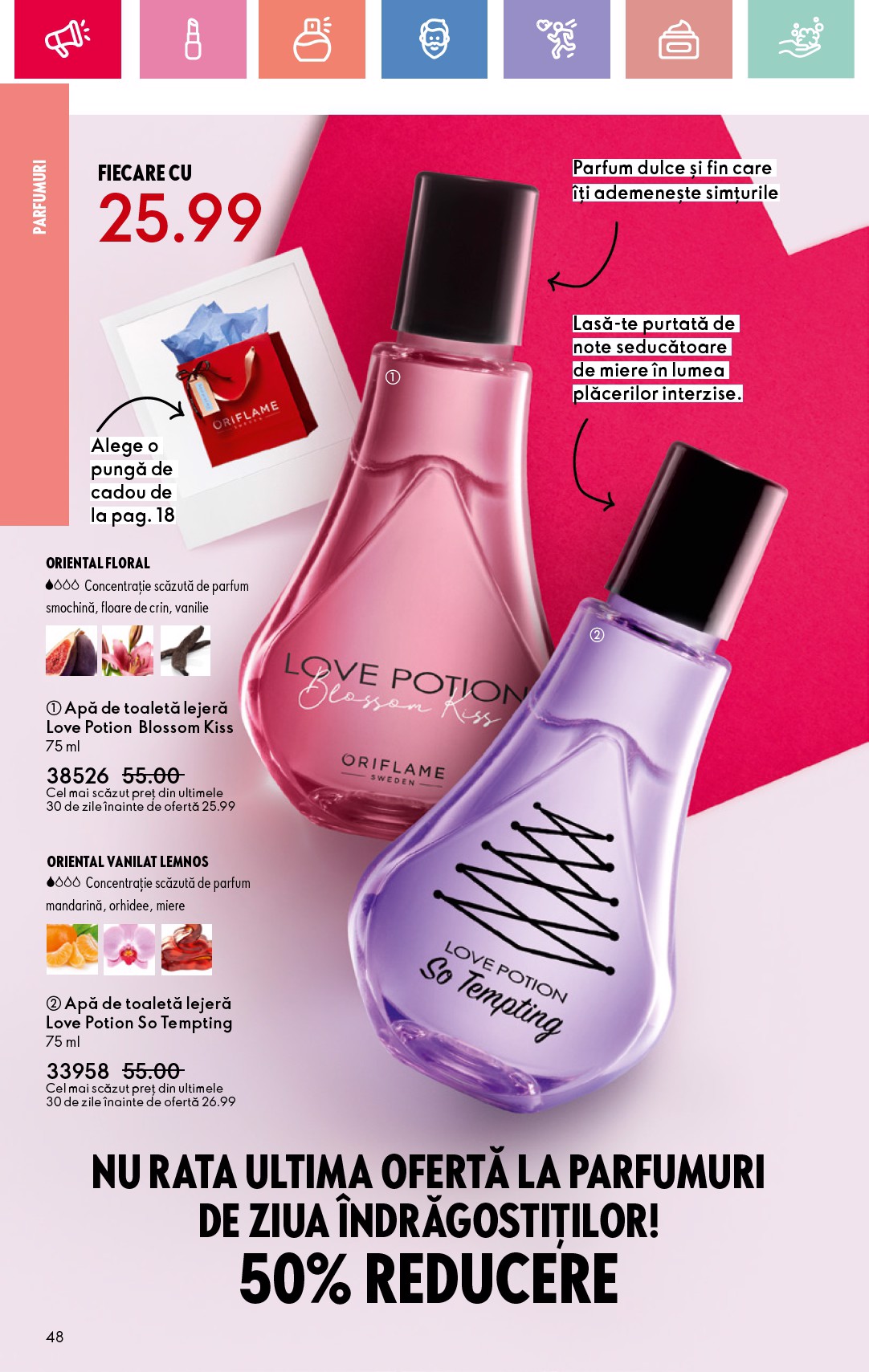 oriflame - Catalog Oriflame valabil din 19.01. - 08.02. - page: 48