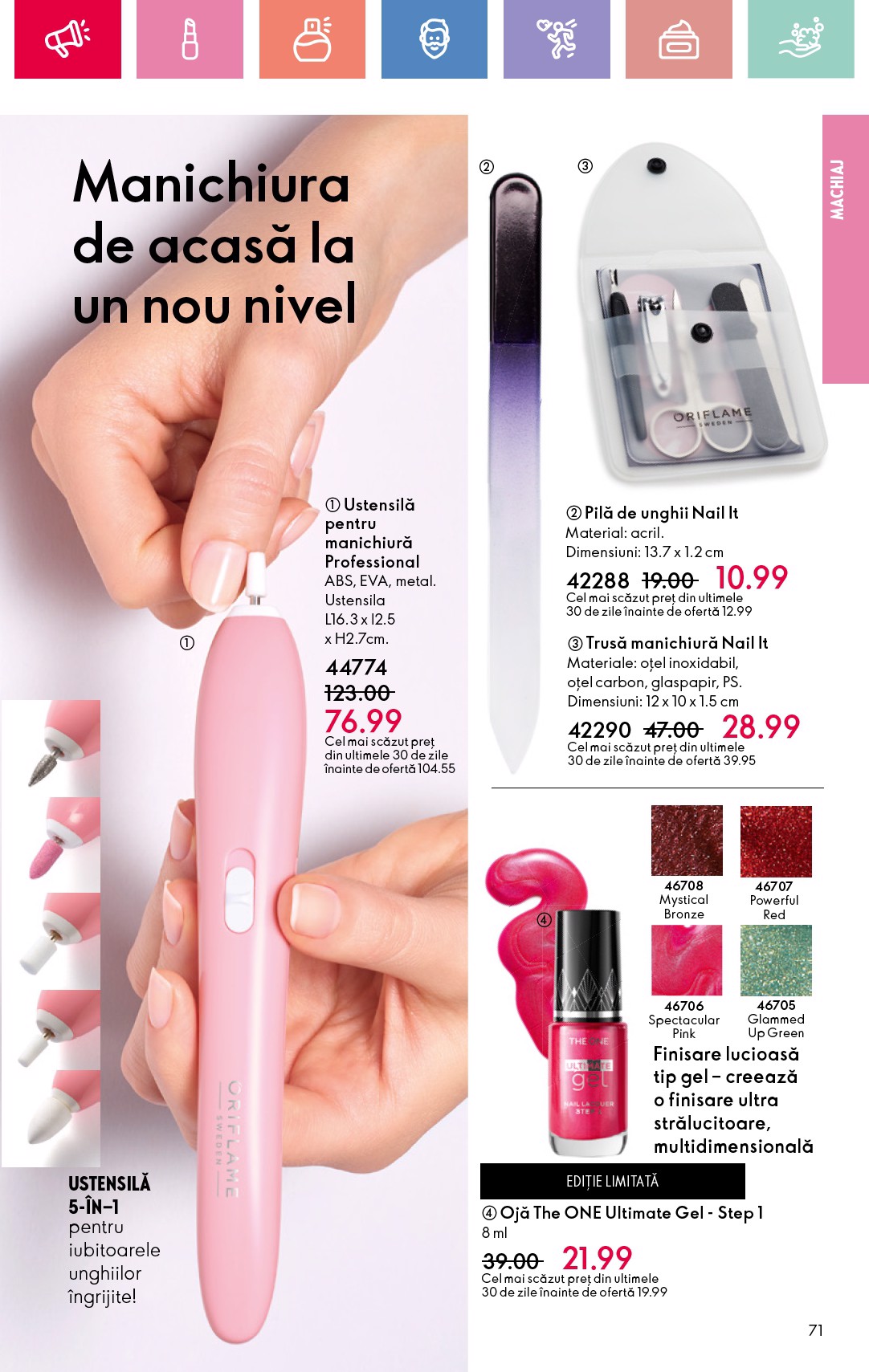 oriflame - Catalog Oriflame valabil din 19.01. - 08.02. - page: 71