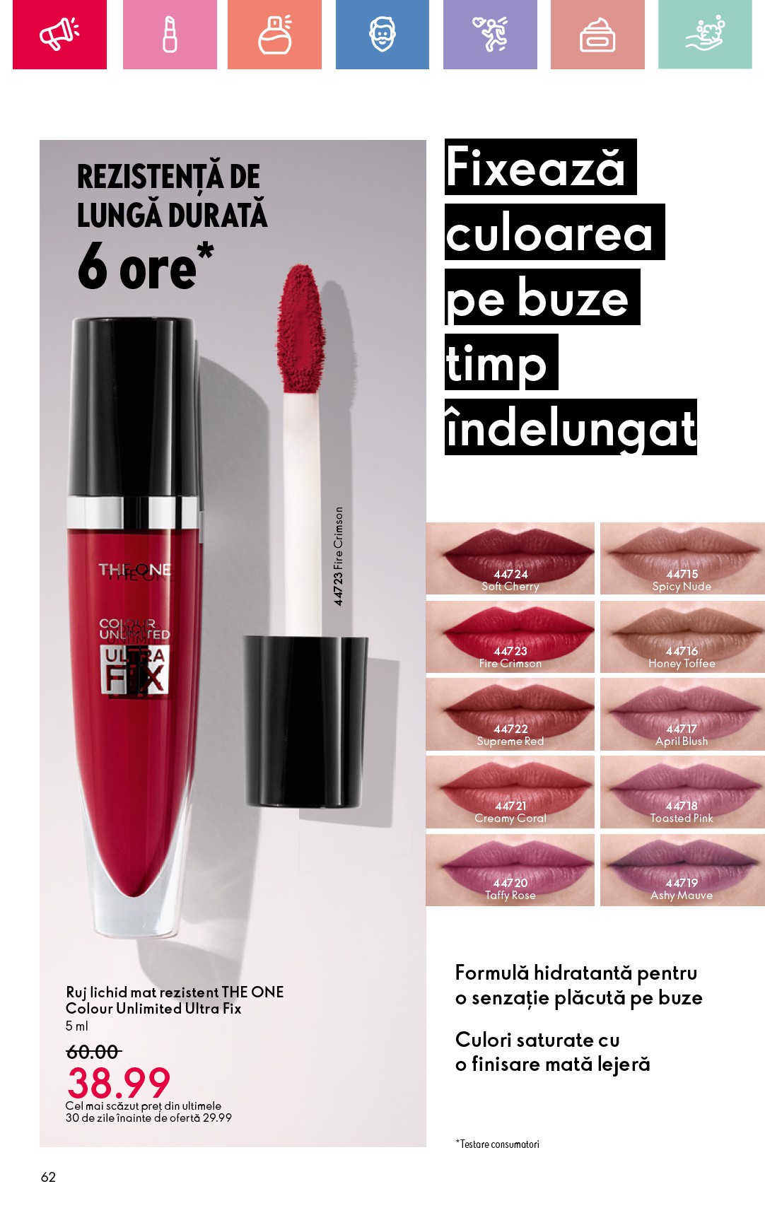 oriflame - Catalog Oriflame valabil din 19.01. - 08.02. - page: 62