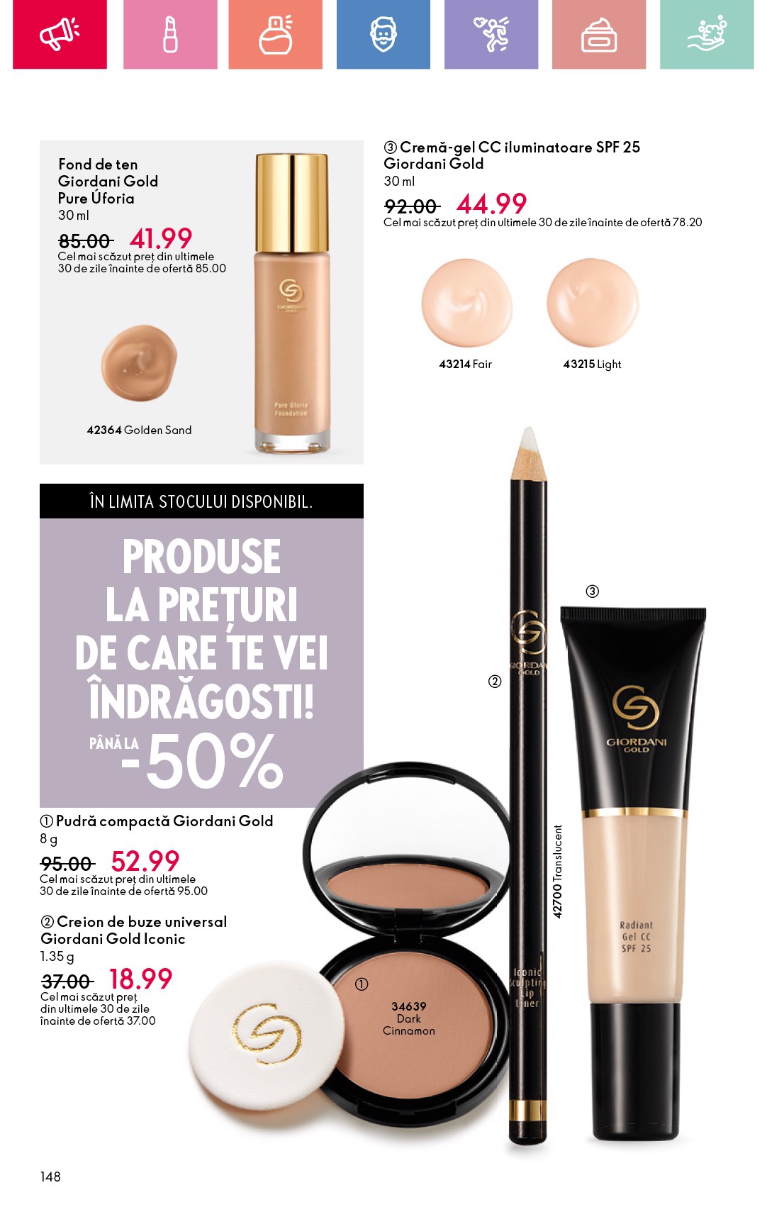 oriflame - Catalog Oriflame valabil din 19.01. - 08.02. - page: 148