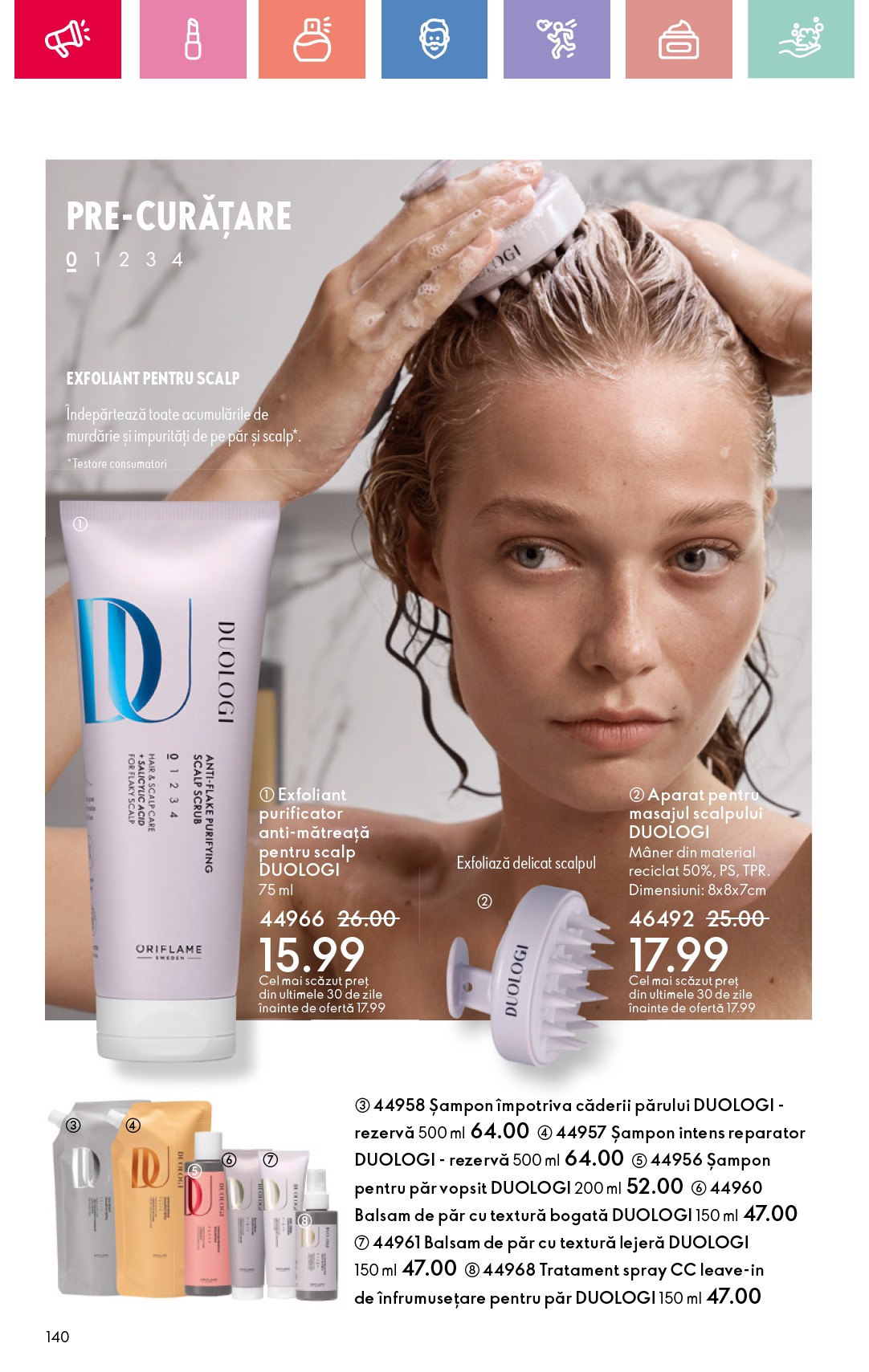 oriflame - Catalog Oriflame valabil din 19.01. - 08.02. - page: 140