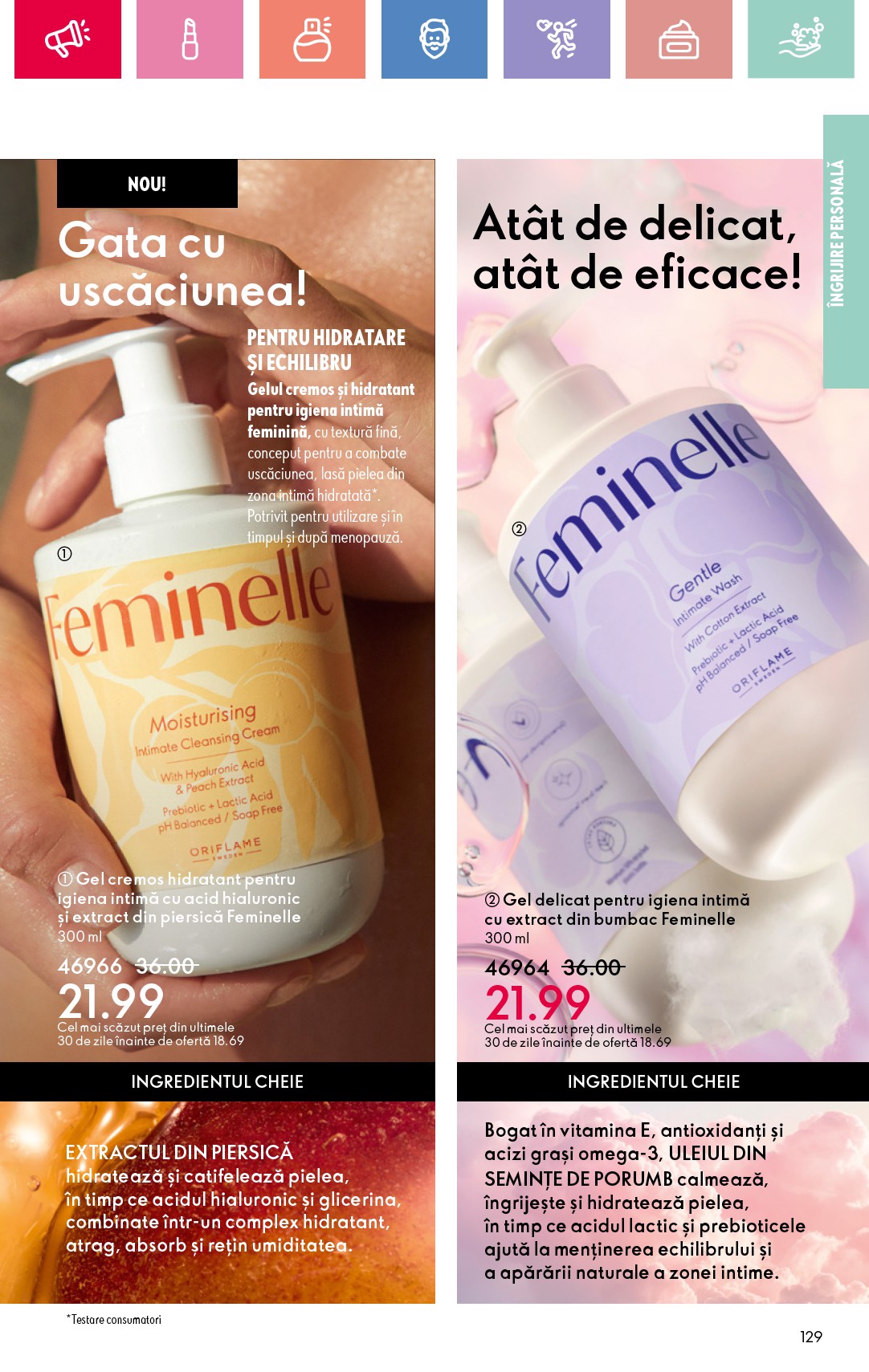 oriflame - Catalog Oriflame valabil din 19.01. - 08.02. - page: 129